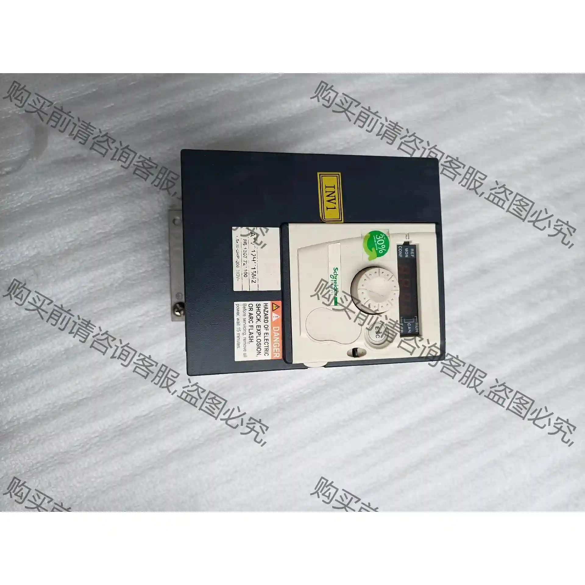 施耐de312/ATV312HU15M2/1.5KW/220V 先议价 拆机货包好
