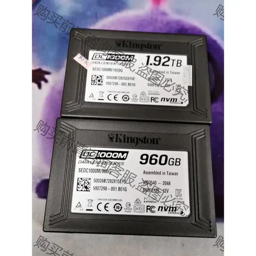 金士顿 DC1000M U2 Nvme 1.92TB SSD 先议价 拆机货包好