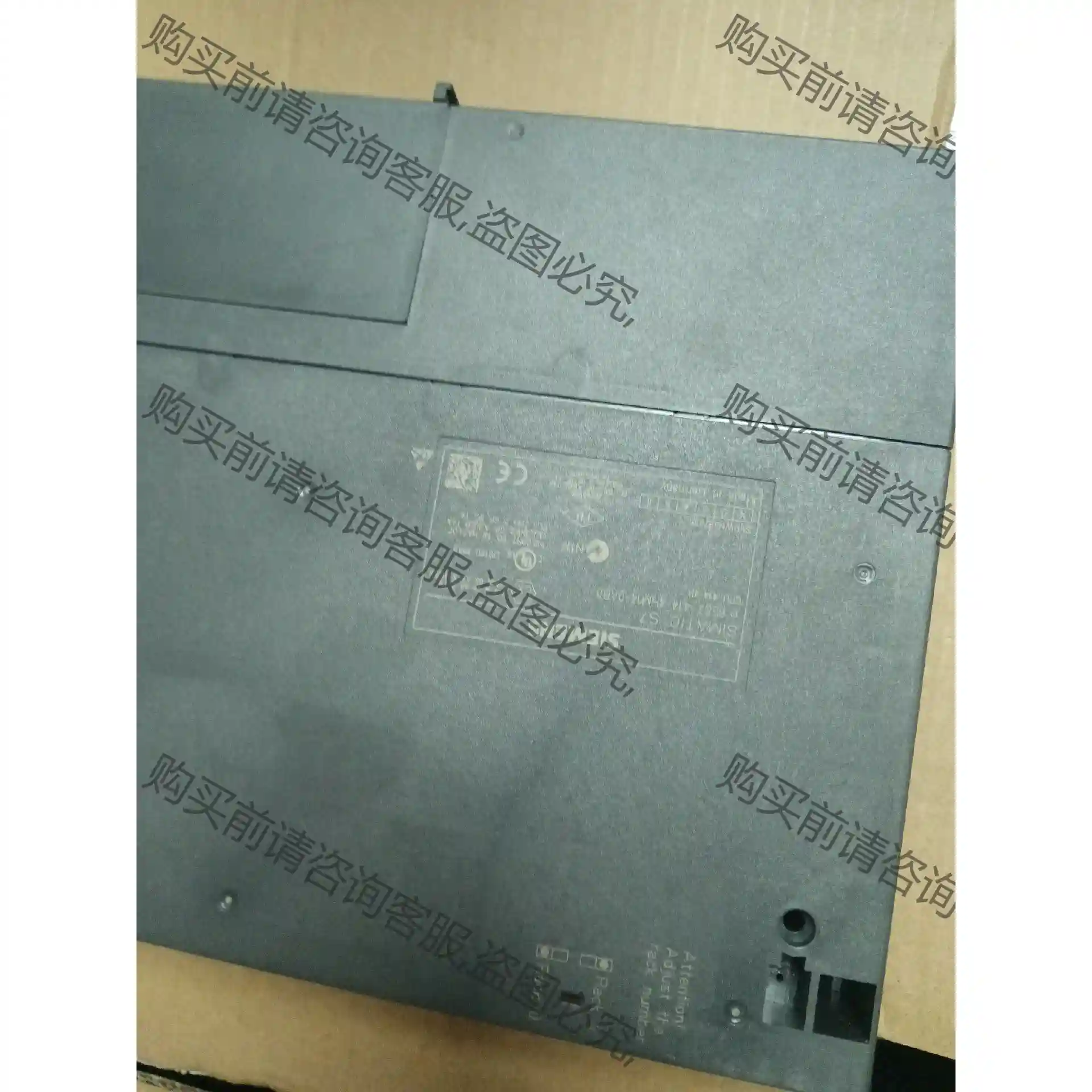 6ES7414-4HM14-0AB0实物，有缺口 先议价 拆机货包好