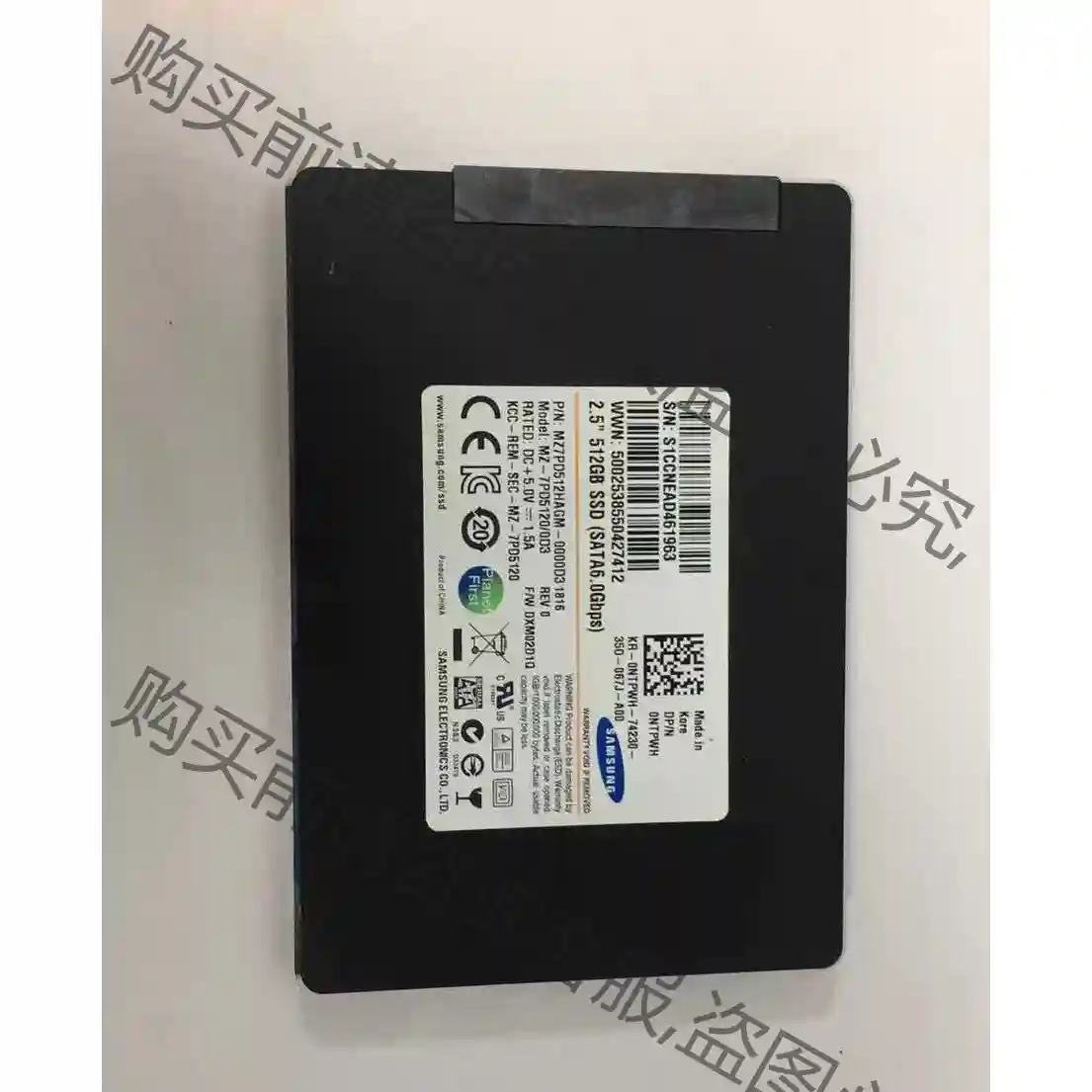 三星 sm841 512g mlc颗粒 840pro同款 先议价 拆机货包好