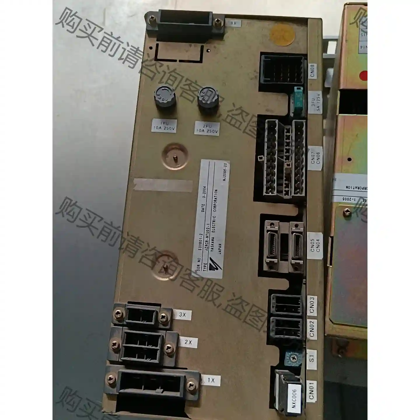 JZRCR-NTU02-1NX100接通单元 先议价 拆机货包好