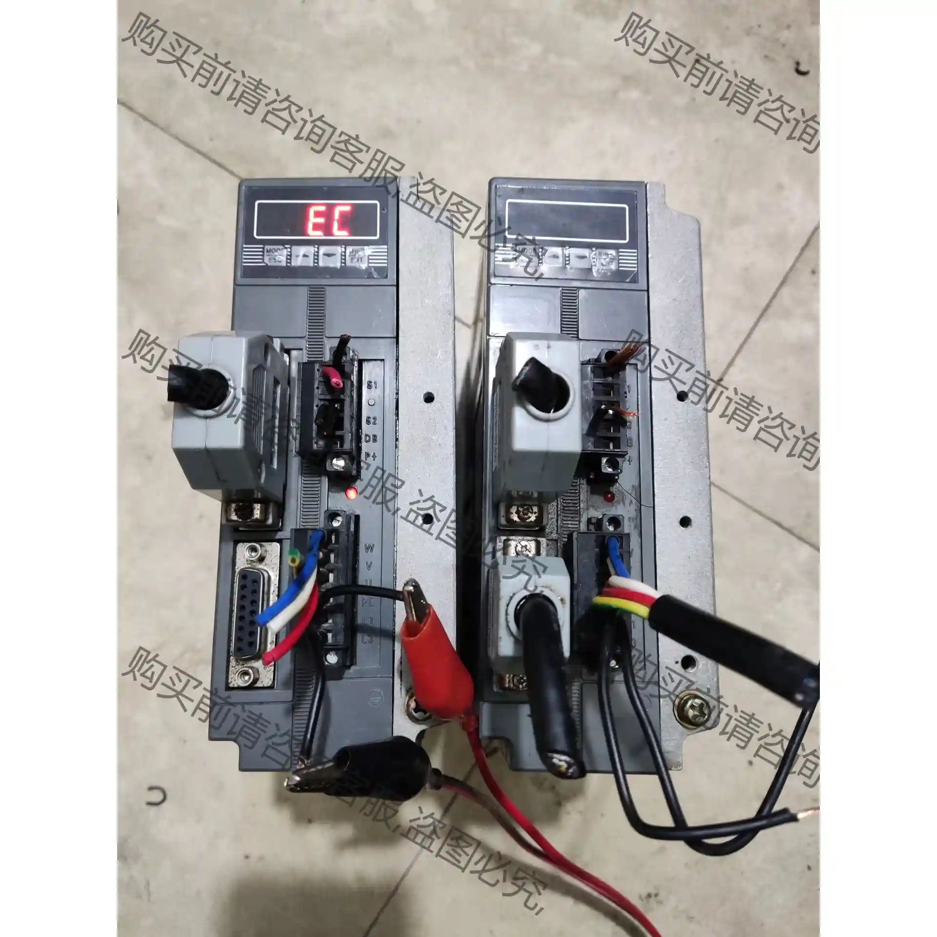 日鼎交流伺服驱动器一台，型号DHS3204-VT1E/HF1 先议价 拆机货包