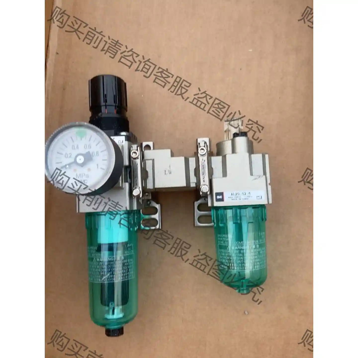 SM原装气源处理器 AW20-02 AL20-02 过滤减 先议价 拆机货包好