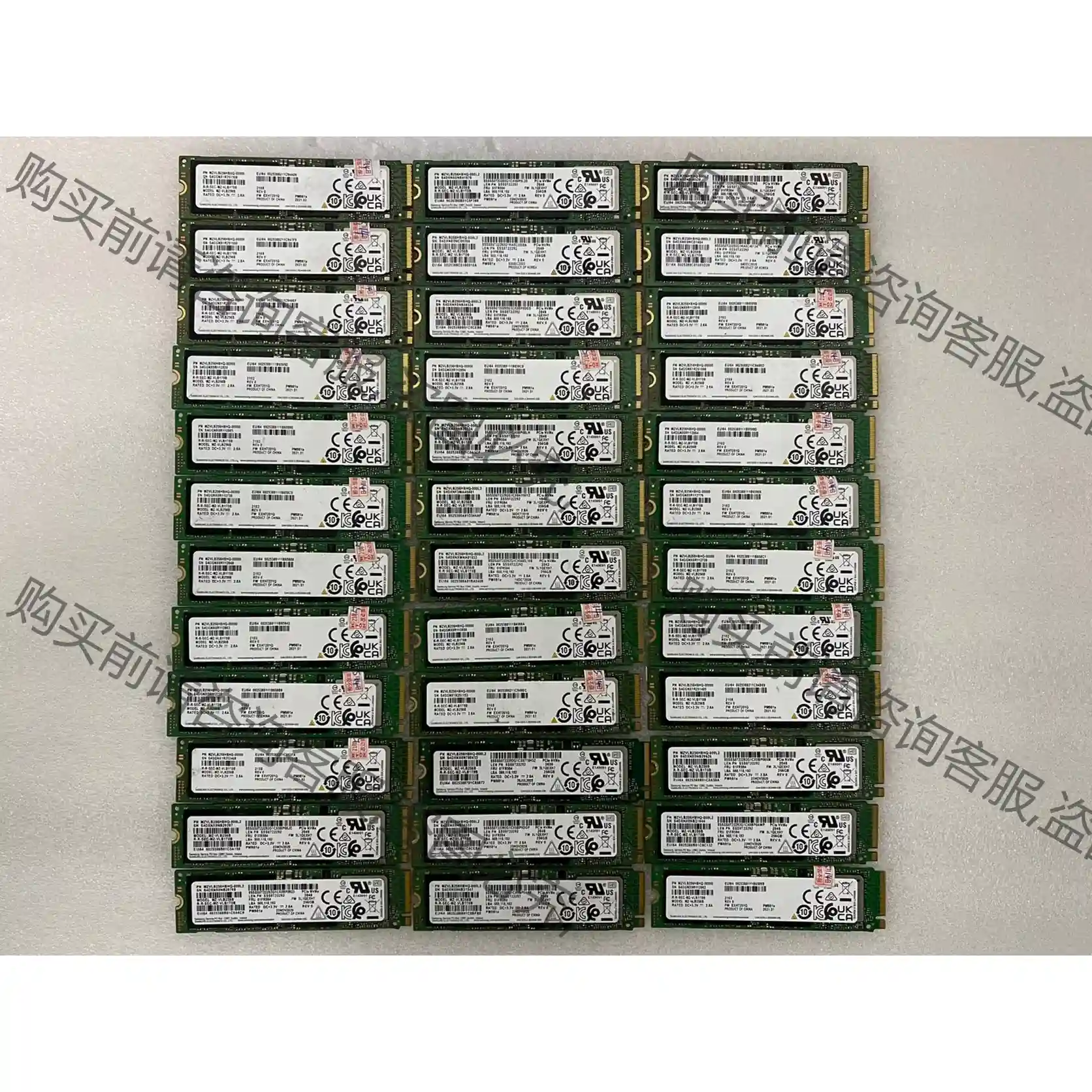 三星PM981A 256G M.2固态硬盘 2280 NVM 先议价 拆机货包好