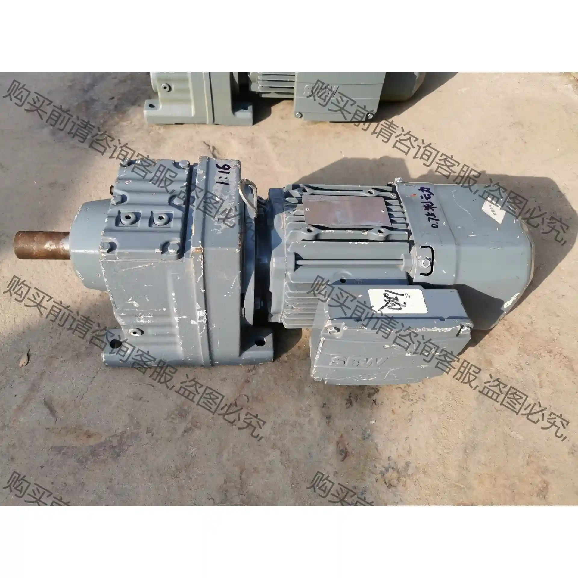 sew减速机 R47 DRS80S4BE1/OS2 赛威制动 先议价 拆机货包好