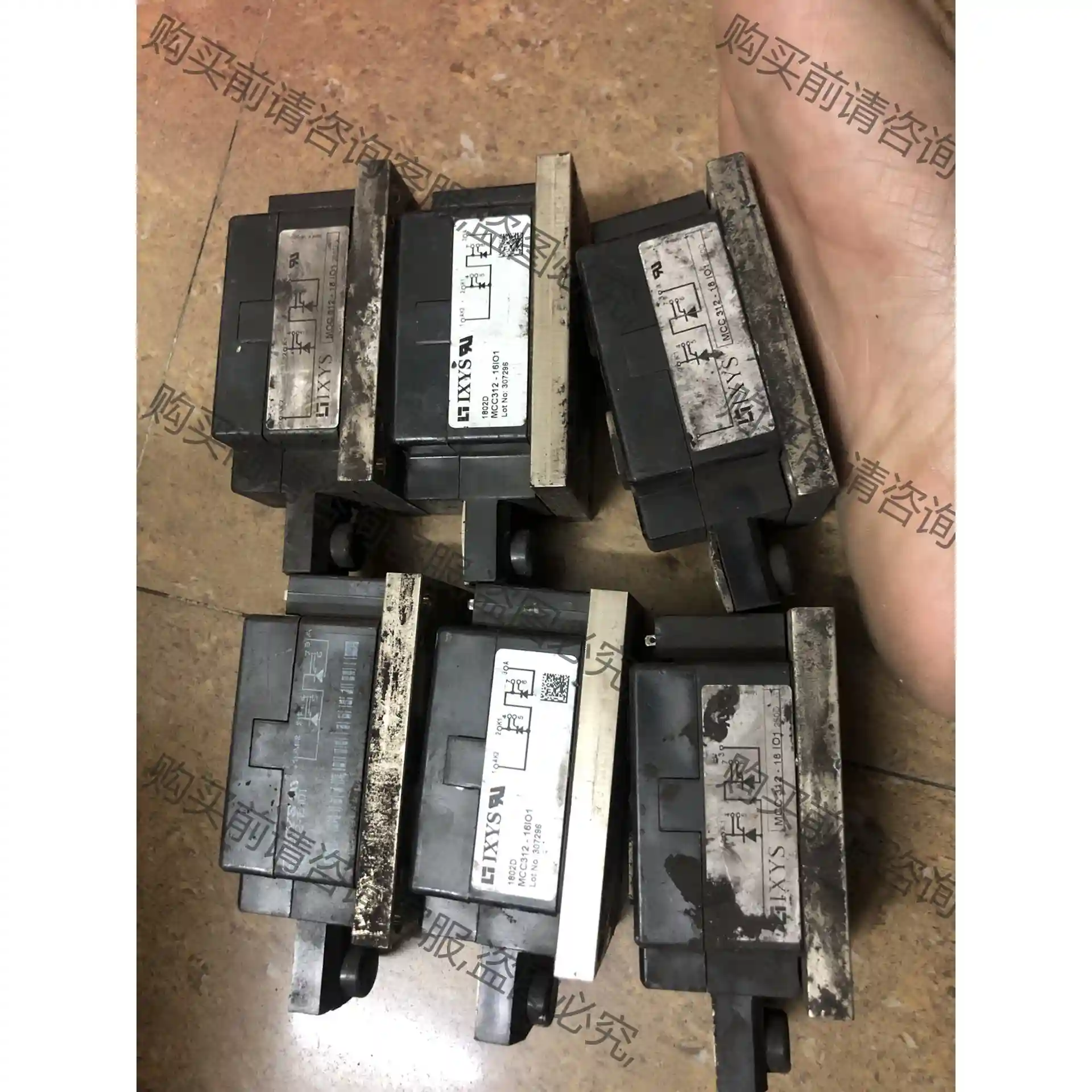 MCC312-16I01 MCC312-18I01 先议价 拆机货包好