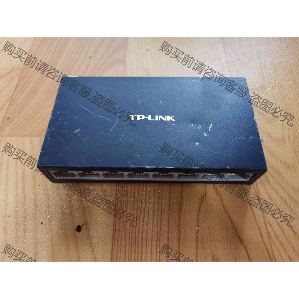 功能正常议价 TP-LINK TL-SF1008D 8口百兆交换机