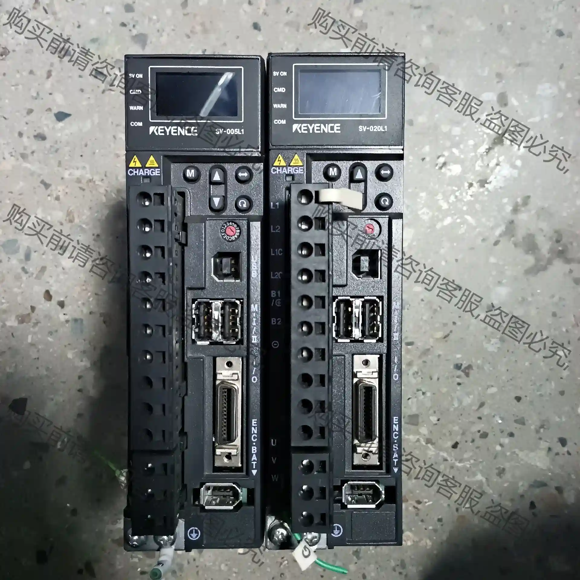 KEYENCE基恩士伺服驱动器 SV-005L1 / SV- 先议价 拆机货包好