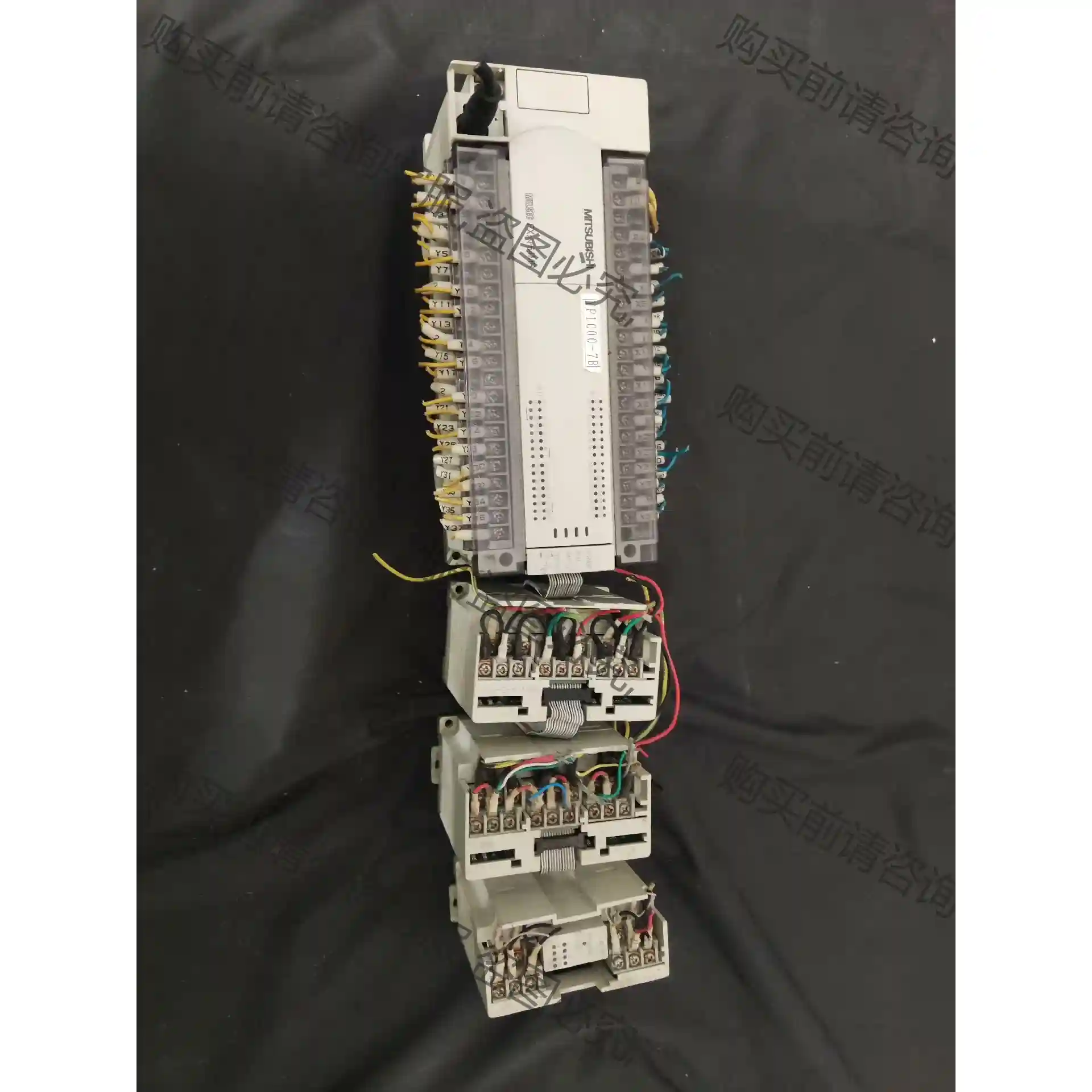 三菱PLC：FX2N-64MR-ES／UL 先议价 拆机货包好