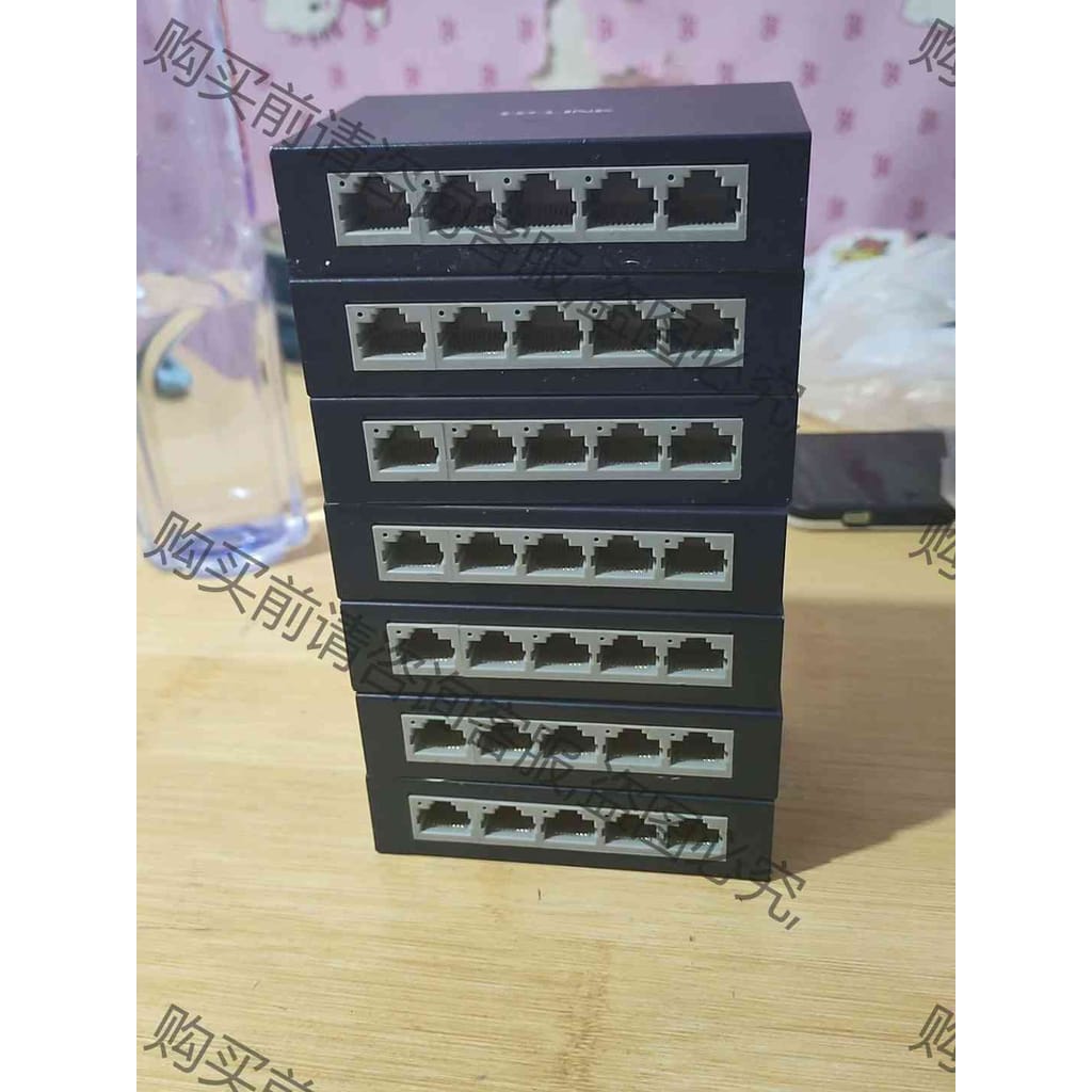 功能正常议价 TP-LINK普联铁壳交换机 TL-SF1005D 5