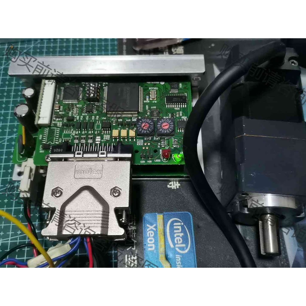 功能正常议价 ASD18A-k和配套 ASM46AK-n10减速电机，图片