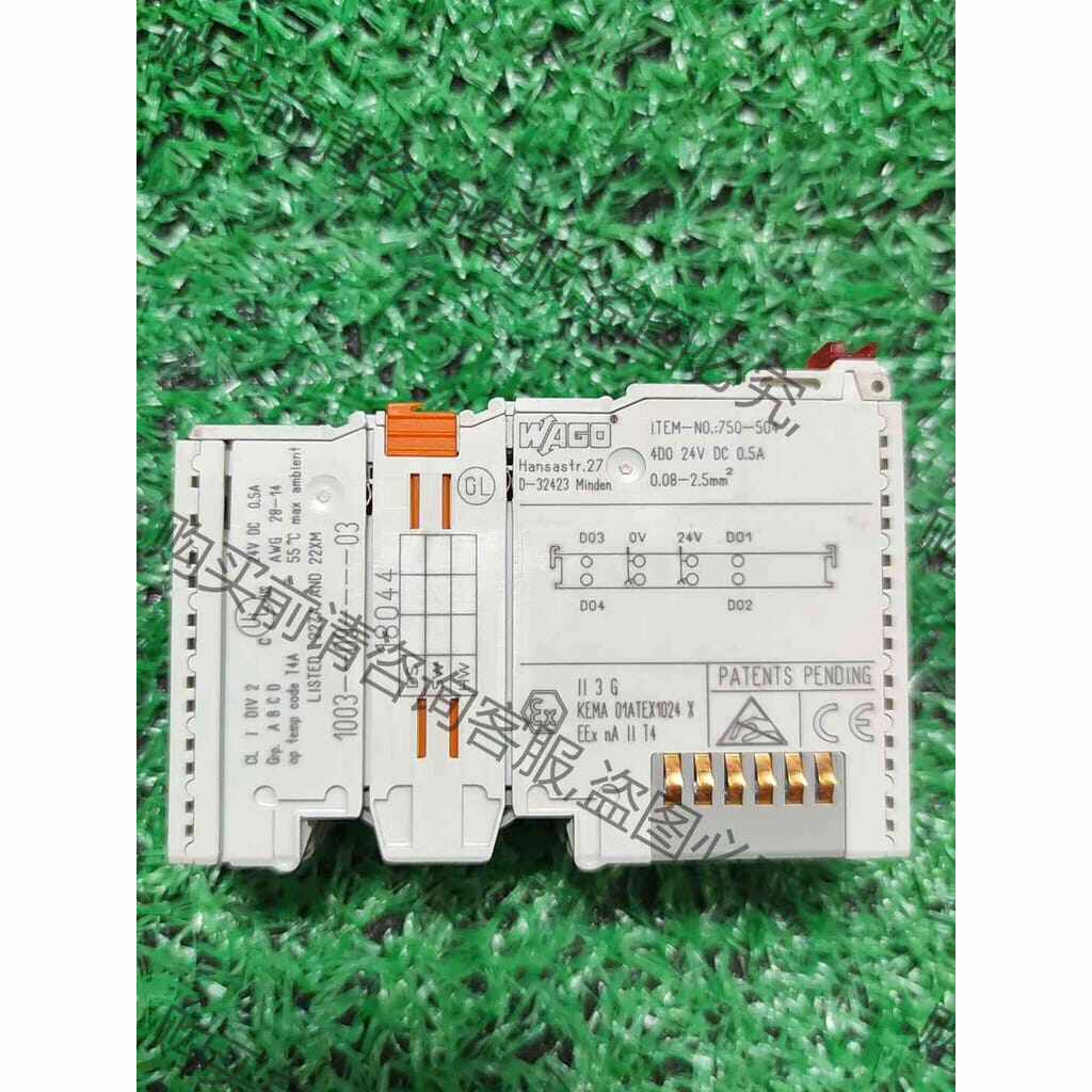 功能正常议价 万可PLC模块，二手拆机型号：750-504