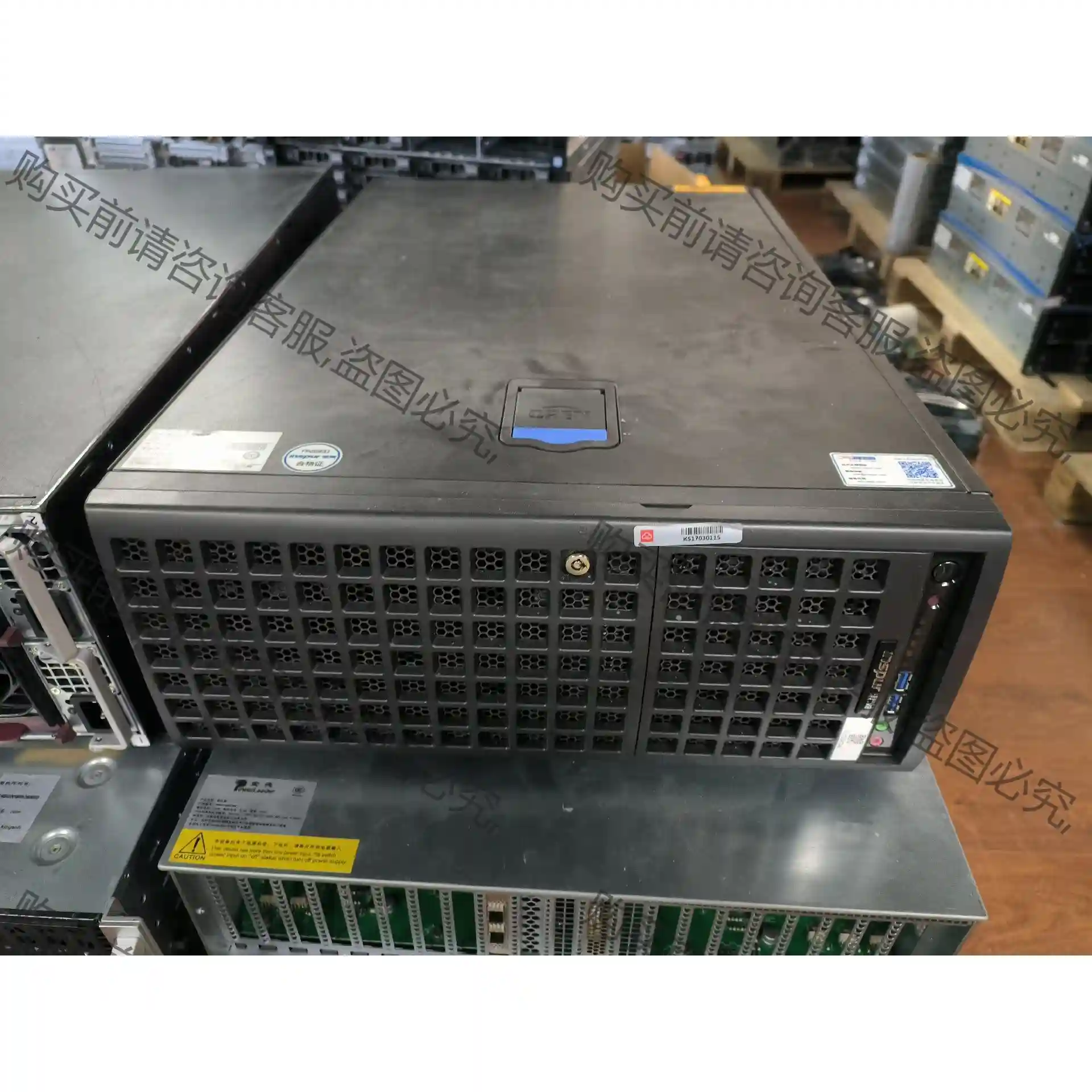 浪潮NF5568M4 塔式4卡GPU服务器 超微X10DRQ 先议价 拆机货包好