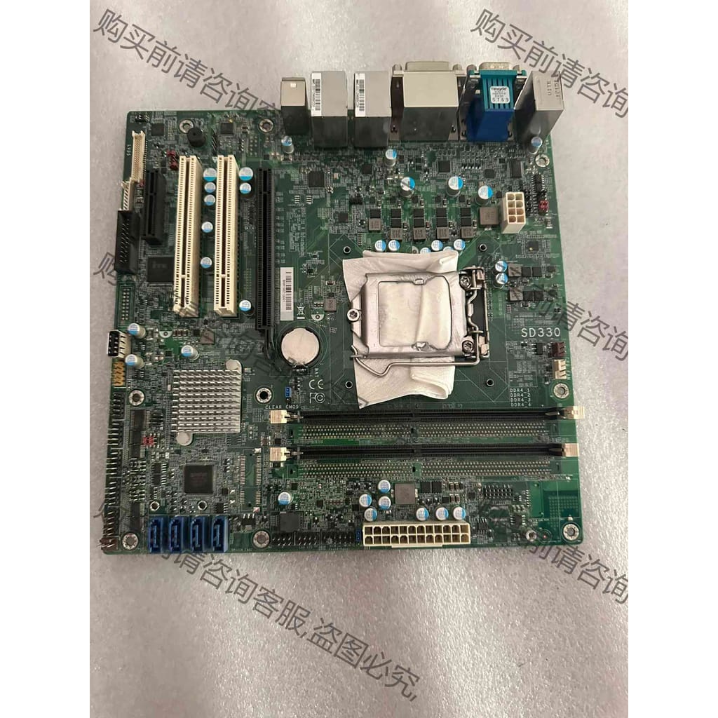 功能正常议价 台湾DFI工控机主板SD330 工业主板 成色新