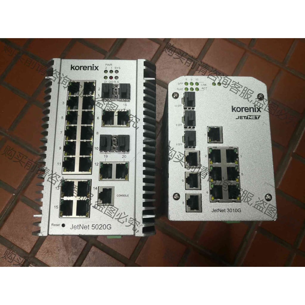功能正常议价 Korenix科洛理思 JetNET 5020G 6台