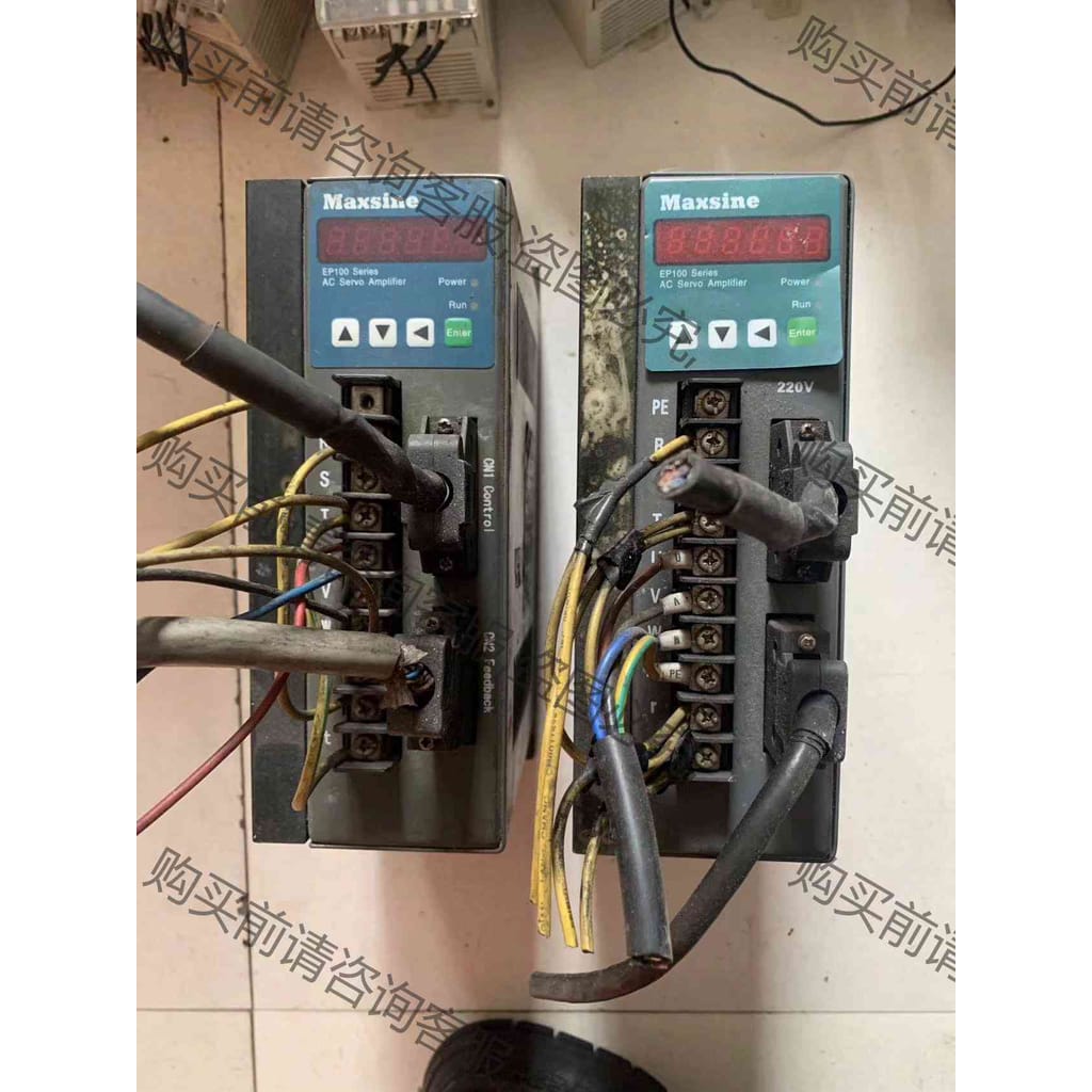 功能正常议价 拆机迈信驱动器 一台EP100-2A 一台EP100B-3A