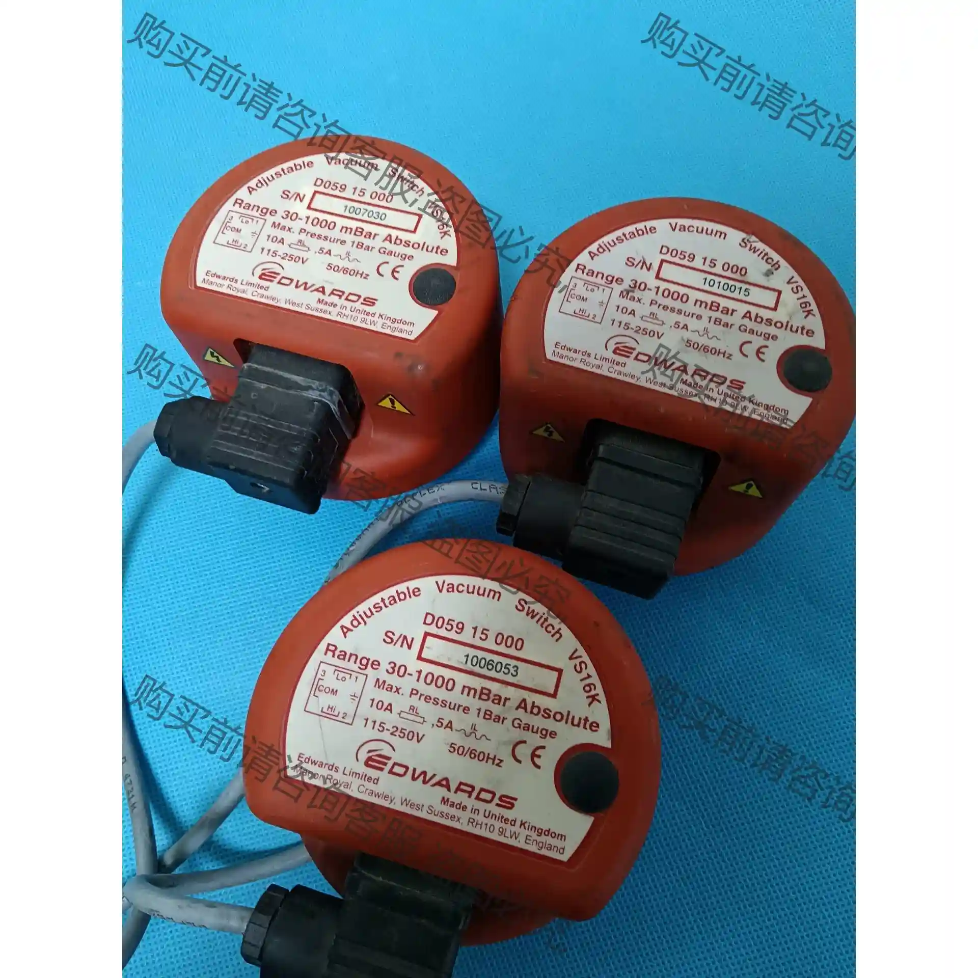 EDWARDS VS16K Adjustable Vacuu 先议价 拆机货包好