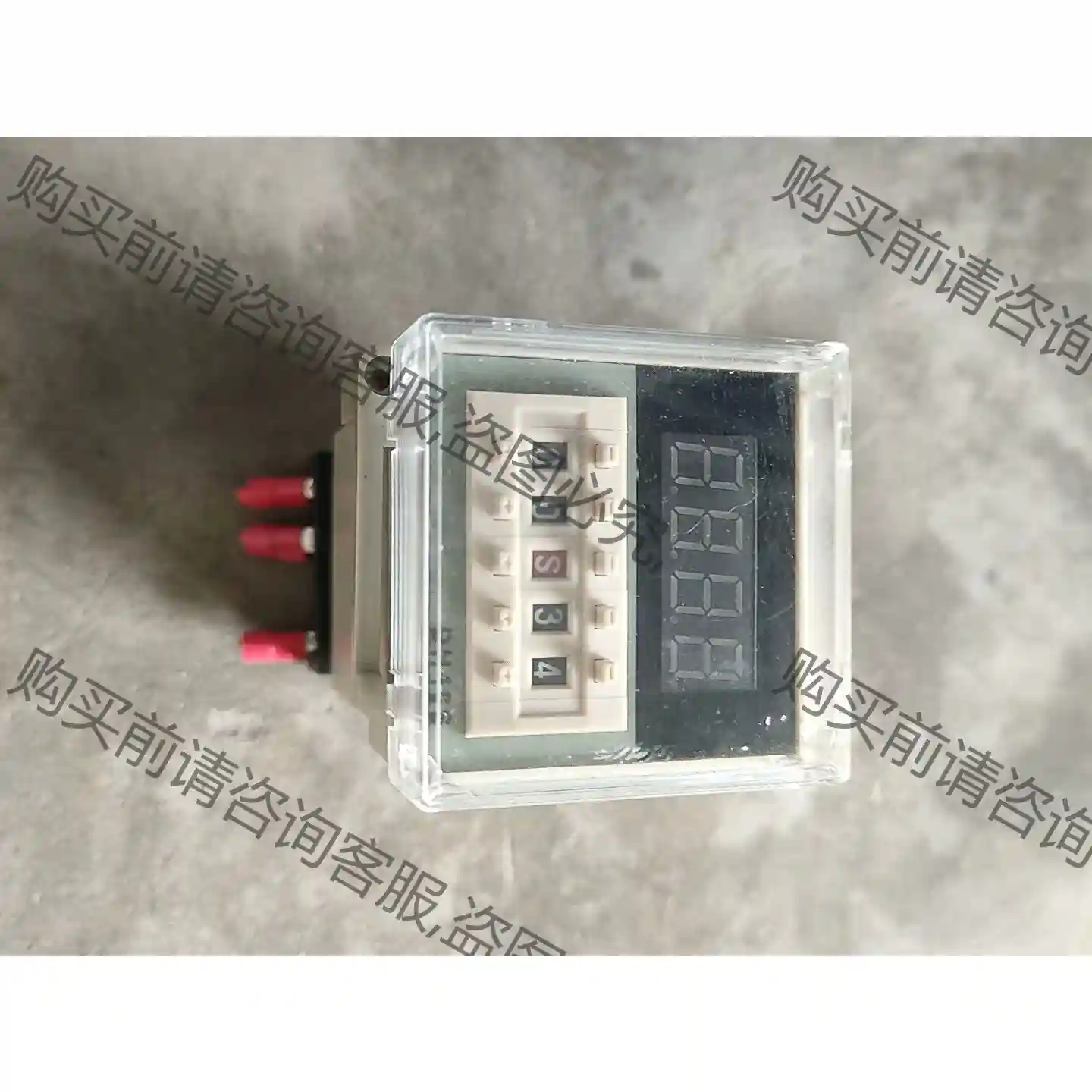 Omron/欧姆long数显时间继电器DH48S-2Z AC220 先议价 拆机货包好