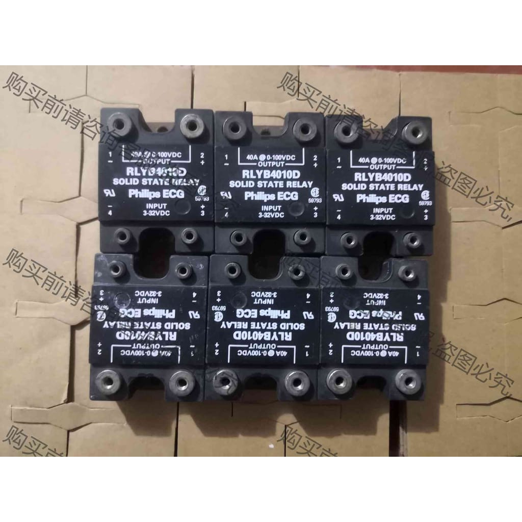 功能正常议价 ECG直流固态继电器，RLYB4010D，40A，100V，
