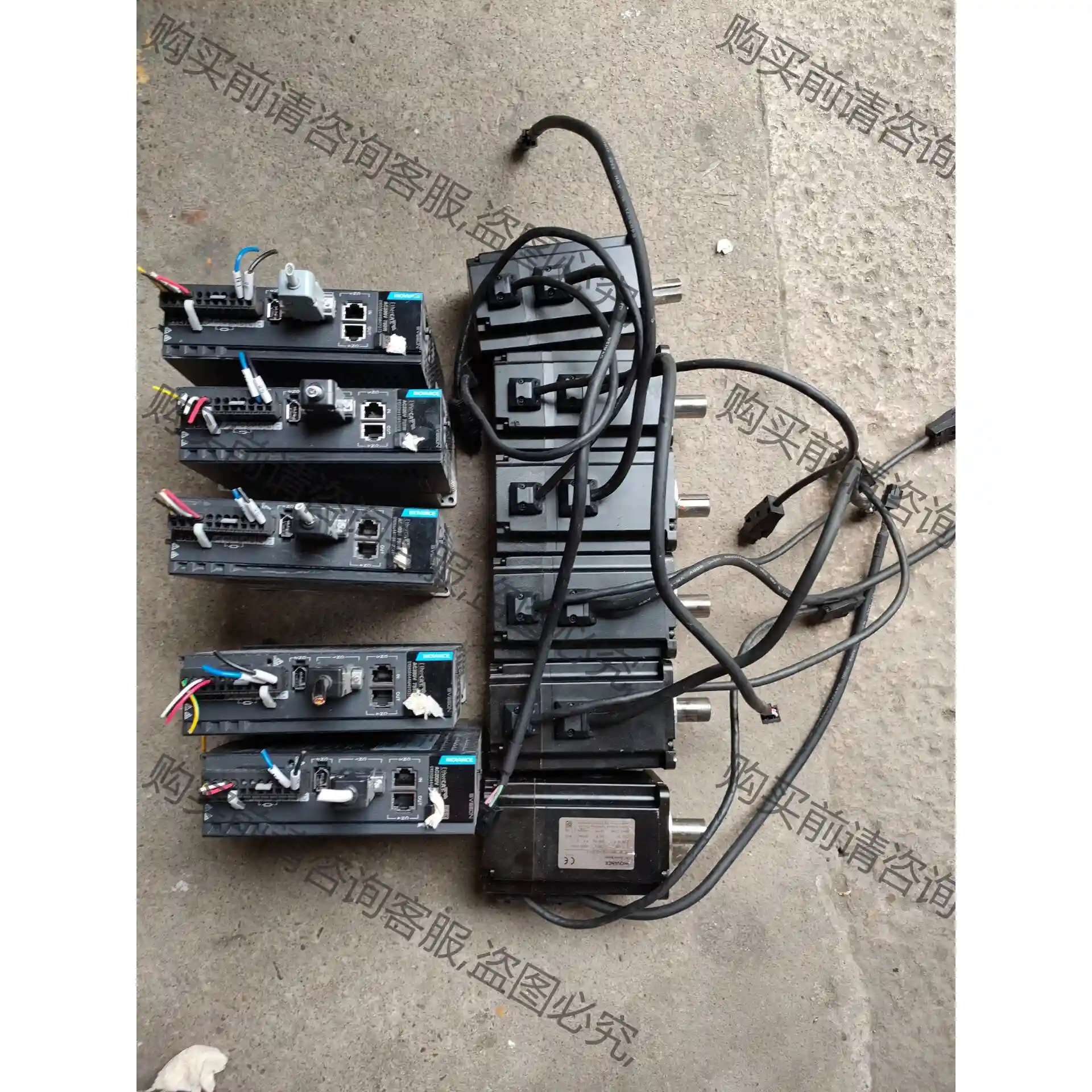 汇川伺服750W 伺服驱动器SV660NS5R5I，电机l 先议价 拆机货包好