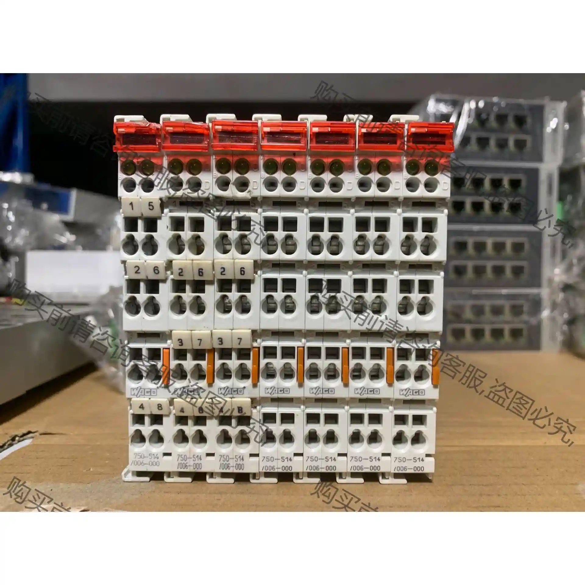 万可模块 750-514/006-000实物图，成色漂亮，功 先议价 拆机货包