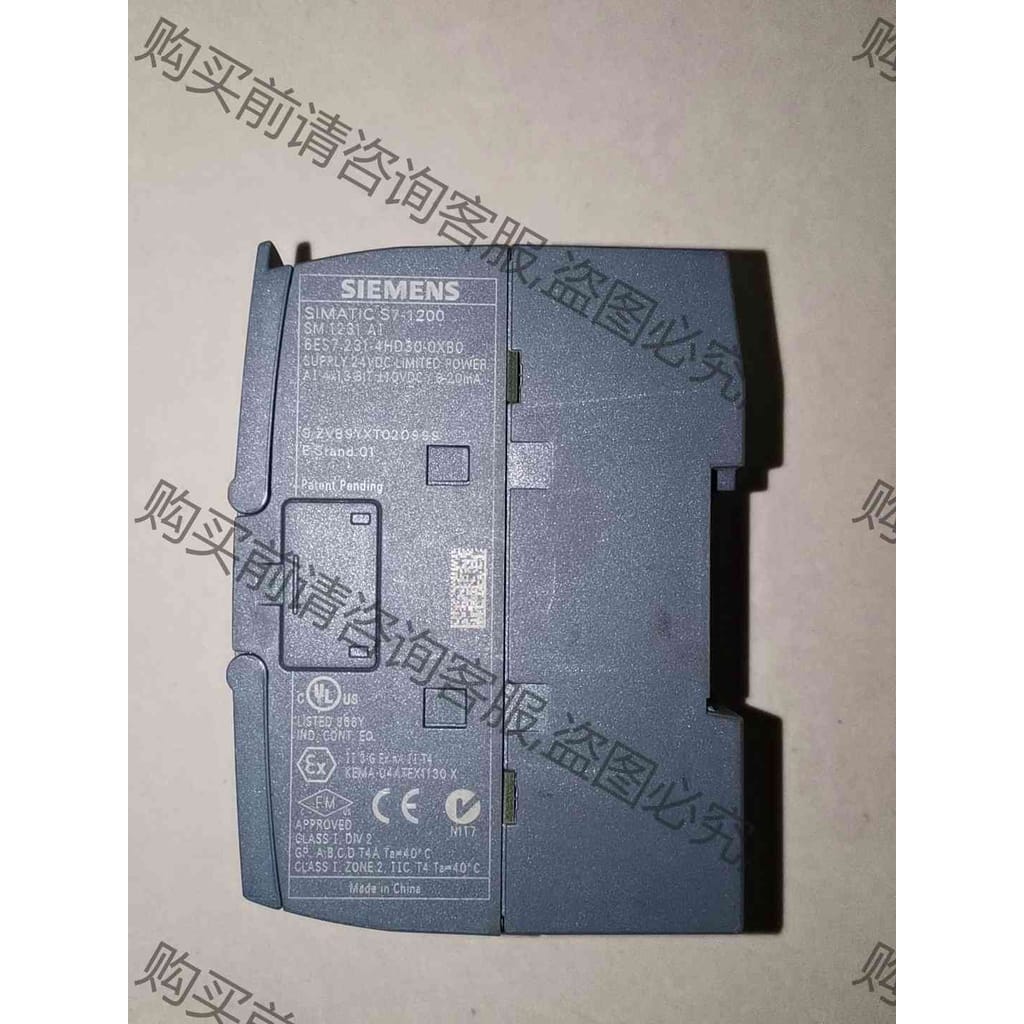 功能正常议价 西门zi 4路模拟量输入模块 SM1231 AI 6ES7