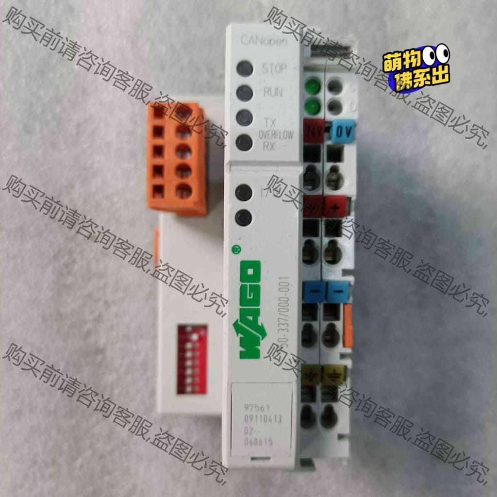 功能正常议价 万可PLC模块 750-337/000-001 原装拆机，成