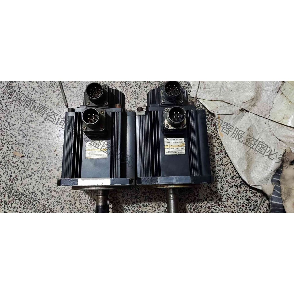 功能正常议价 大森SCG130A6-25,6Nm,1.5KW,伺服电机，功