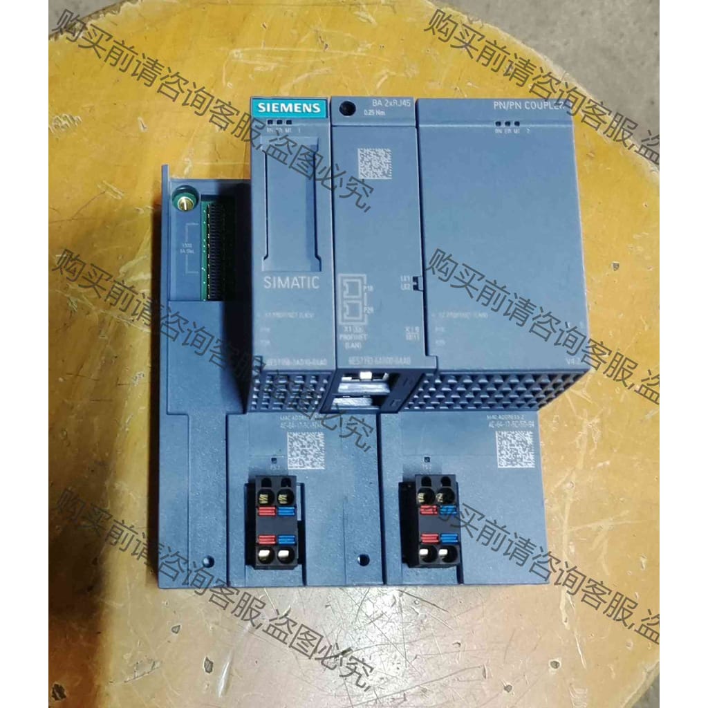 功能正常议价 二手西门zi6ES7 158-3AD10-OXAO+总线适配器