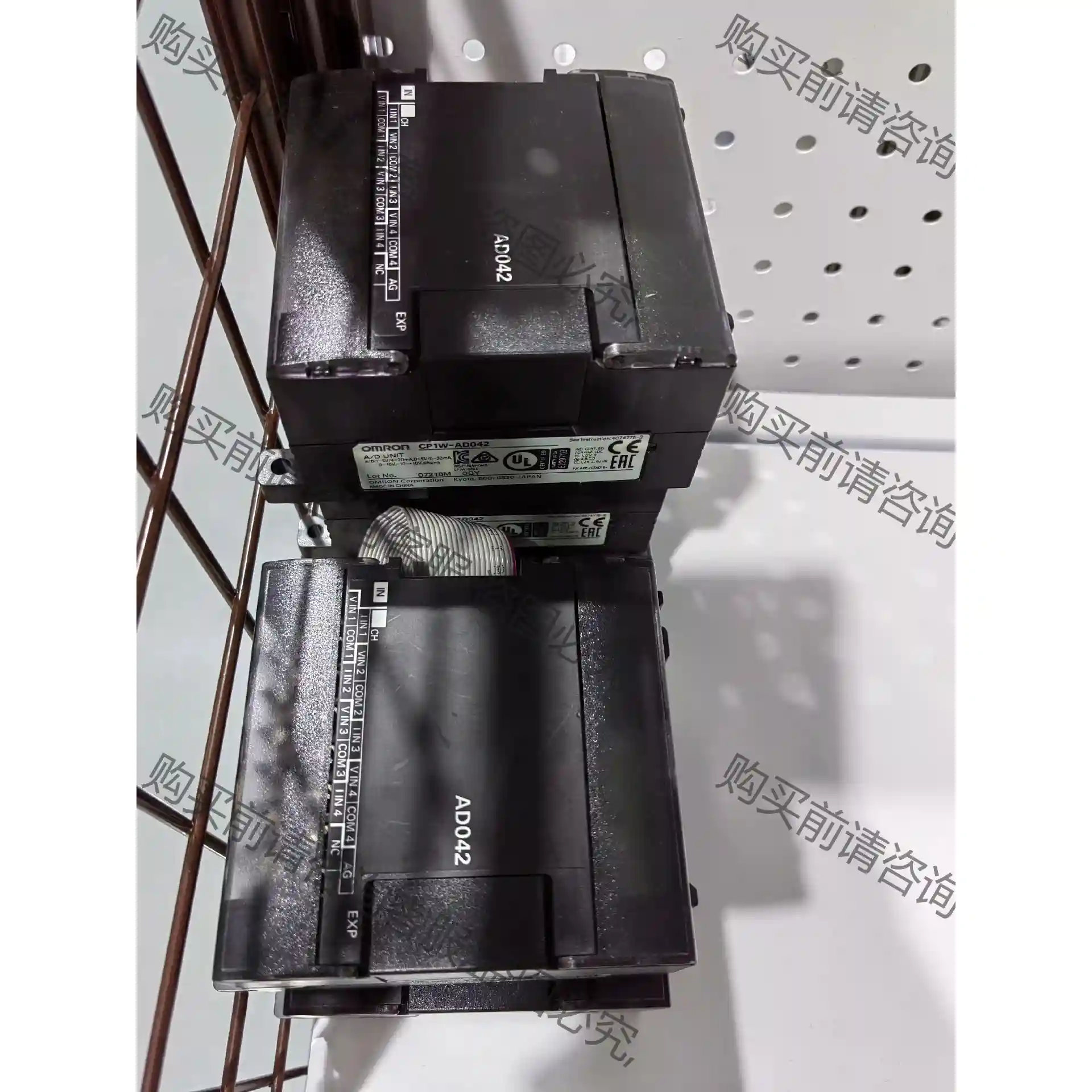 欧姆long模块，CP1W-AD042，实拍图，成色漂亮，功能包好 先议价