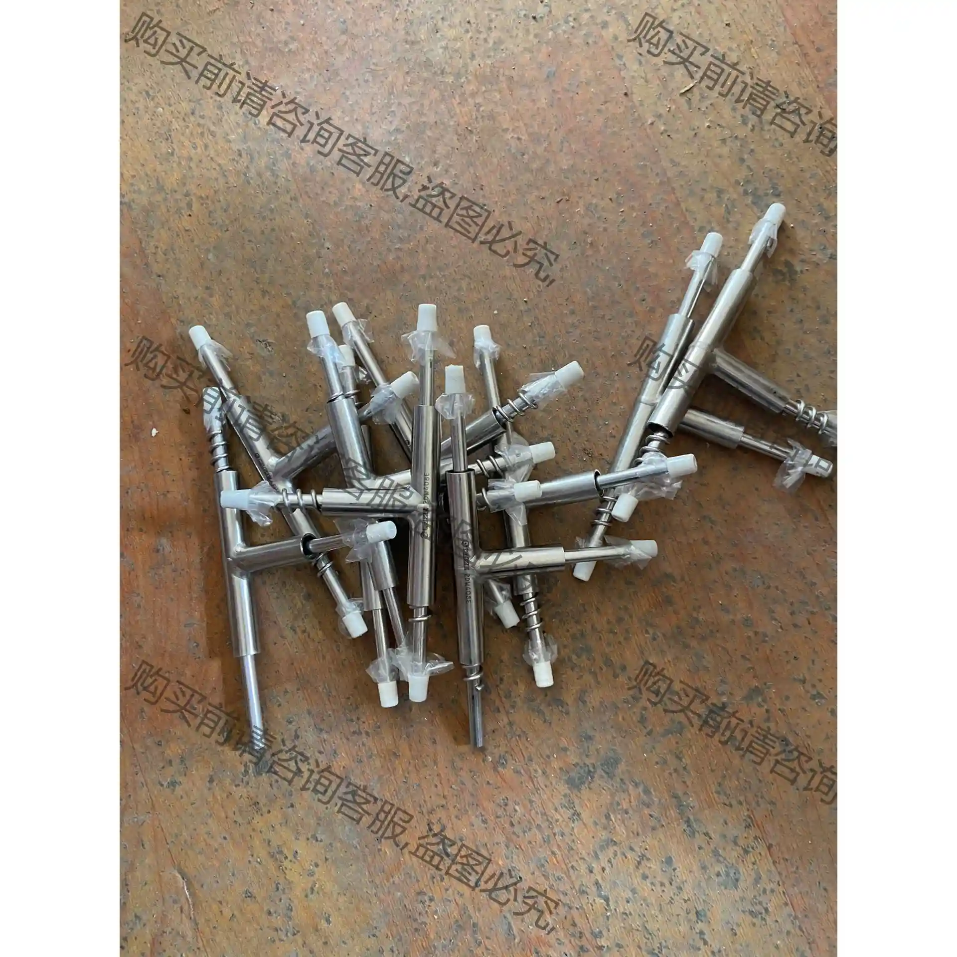 KUZE双套三通1/4的、全新未使用、316bu锈钢EP级、现 先议价 拆机