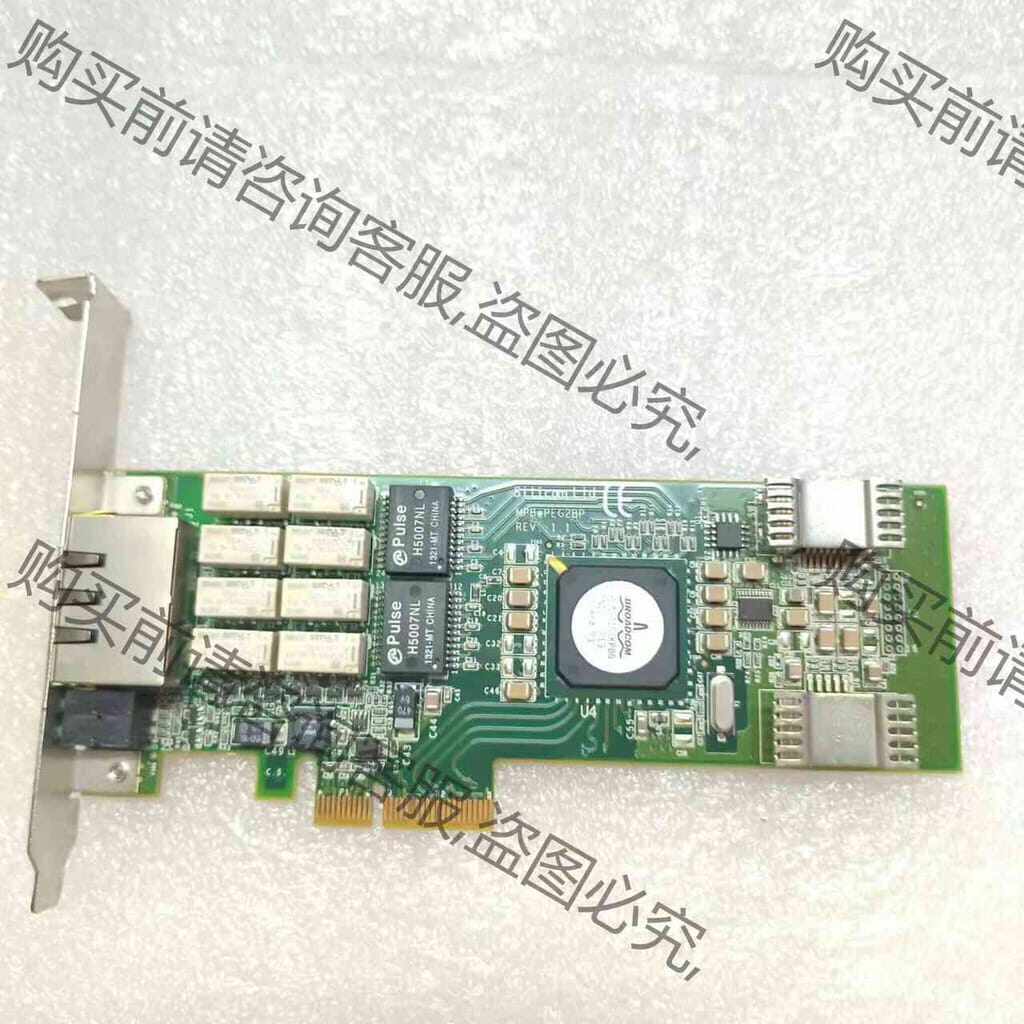 功能正常议价 现货silicom PEG2BPI, 双口千兆网卡，BYPA