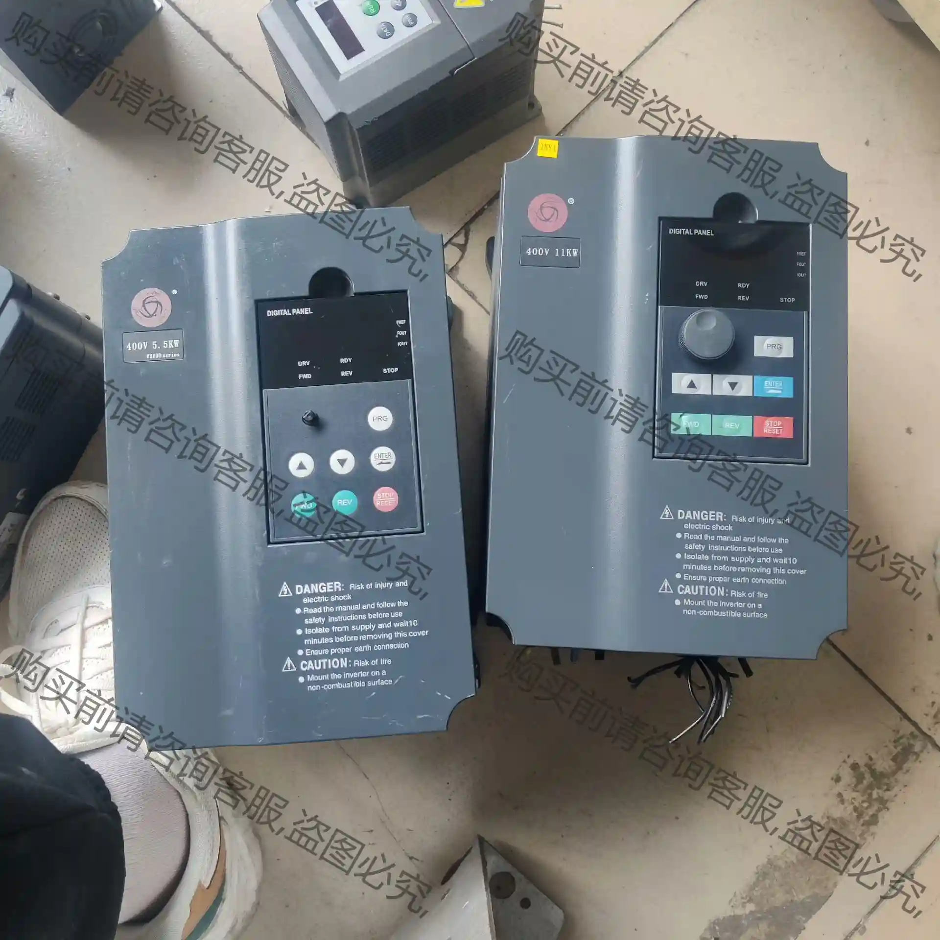 众辰变频器包好，5.5kw/11kw/380v型号H3400 先议价 拆机货包好