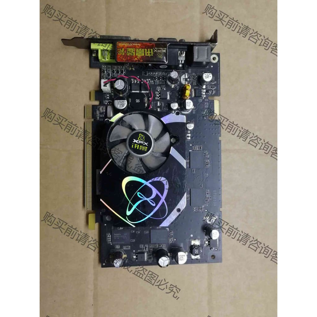 功能正常议价 讯景7300GT 128M显卡，PCI-E显卡，二手拆机的
