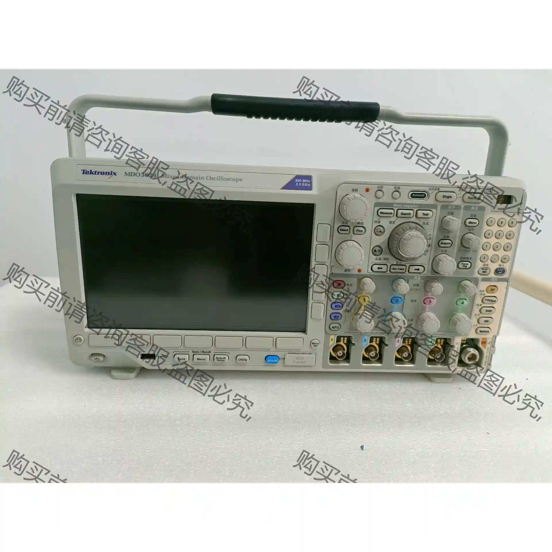 租售泰克MDO3024示波器，成色很好，图片实物拍摄，可租可 先议价