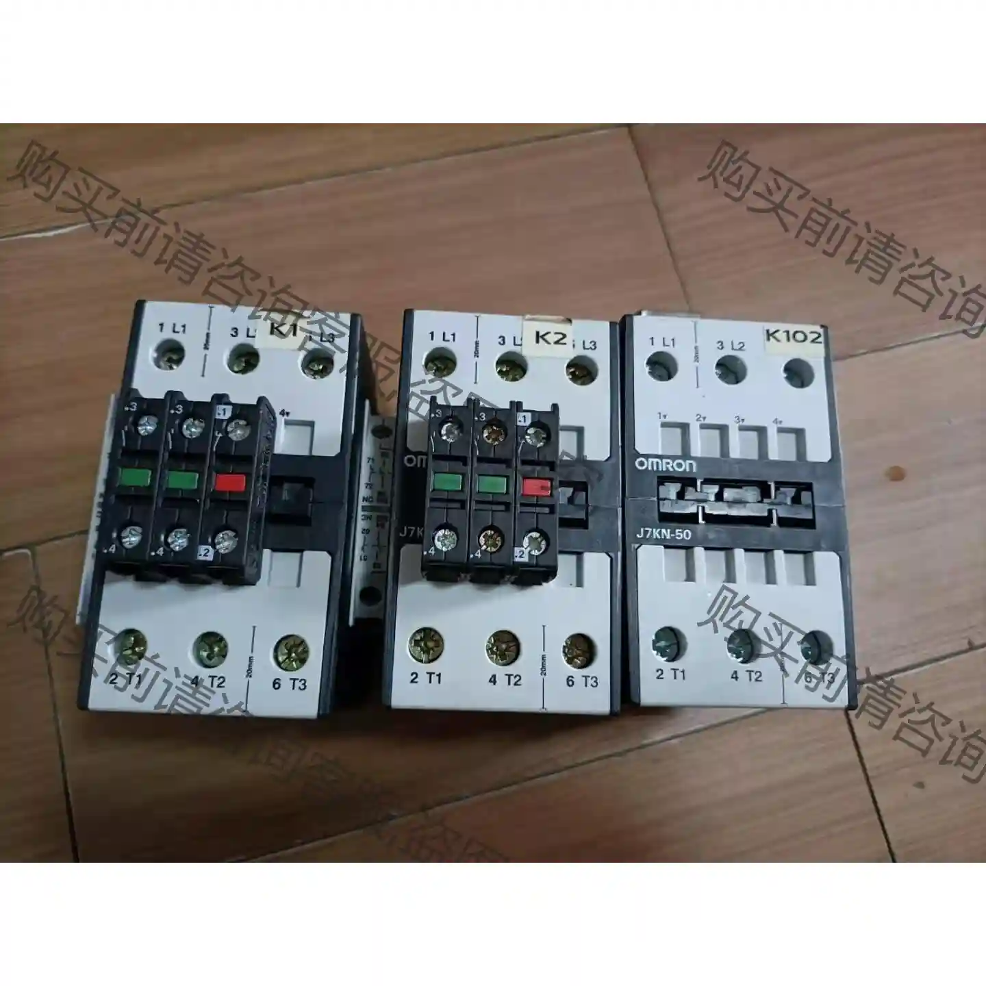 拆机9.5新，J7KN一50，OmR0N交流接触器（奥地利） 先议价 拆机货