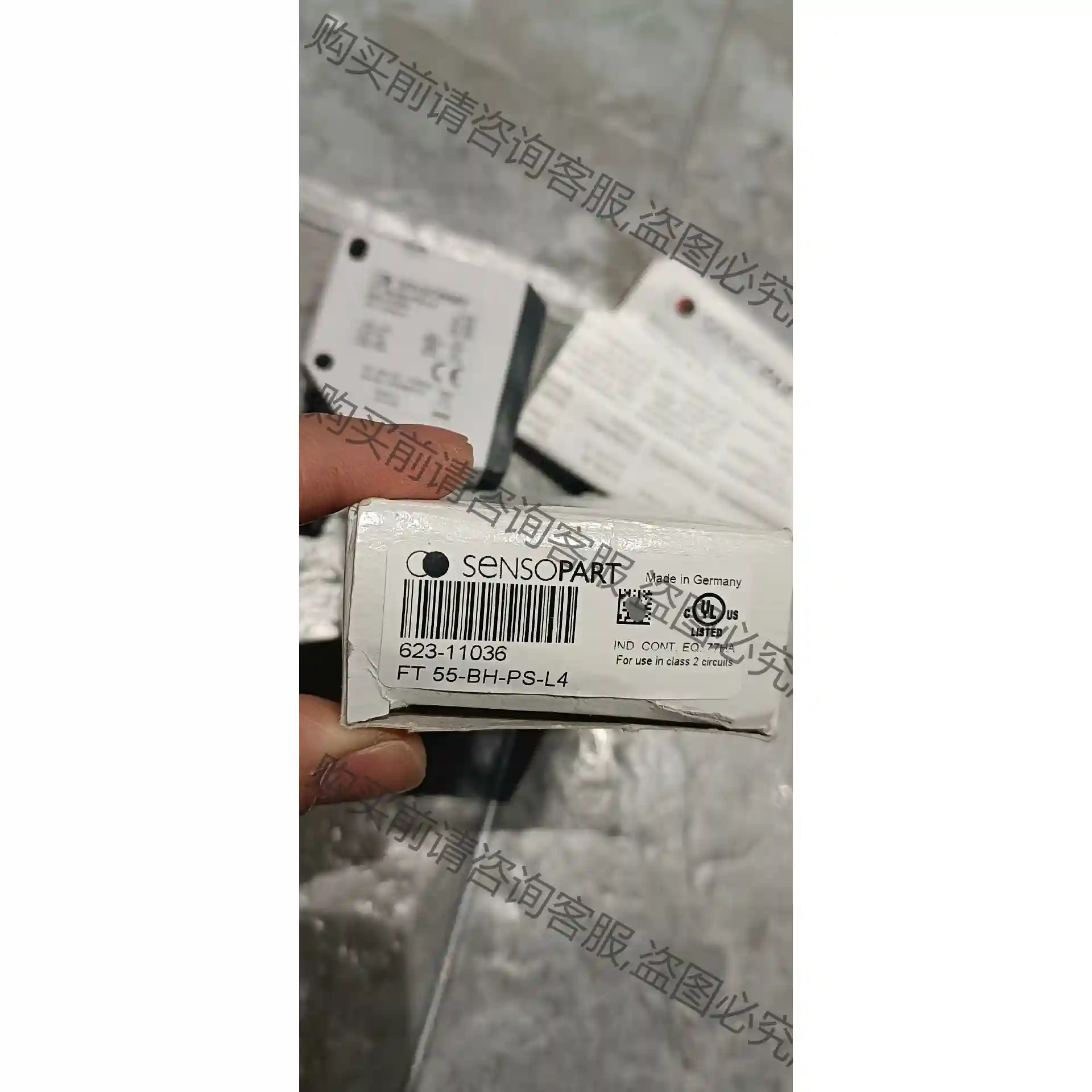 全新sensopart光电开关FT55-BH-PS-L4，原 先议价 拆机货包好