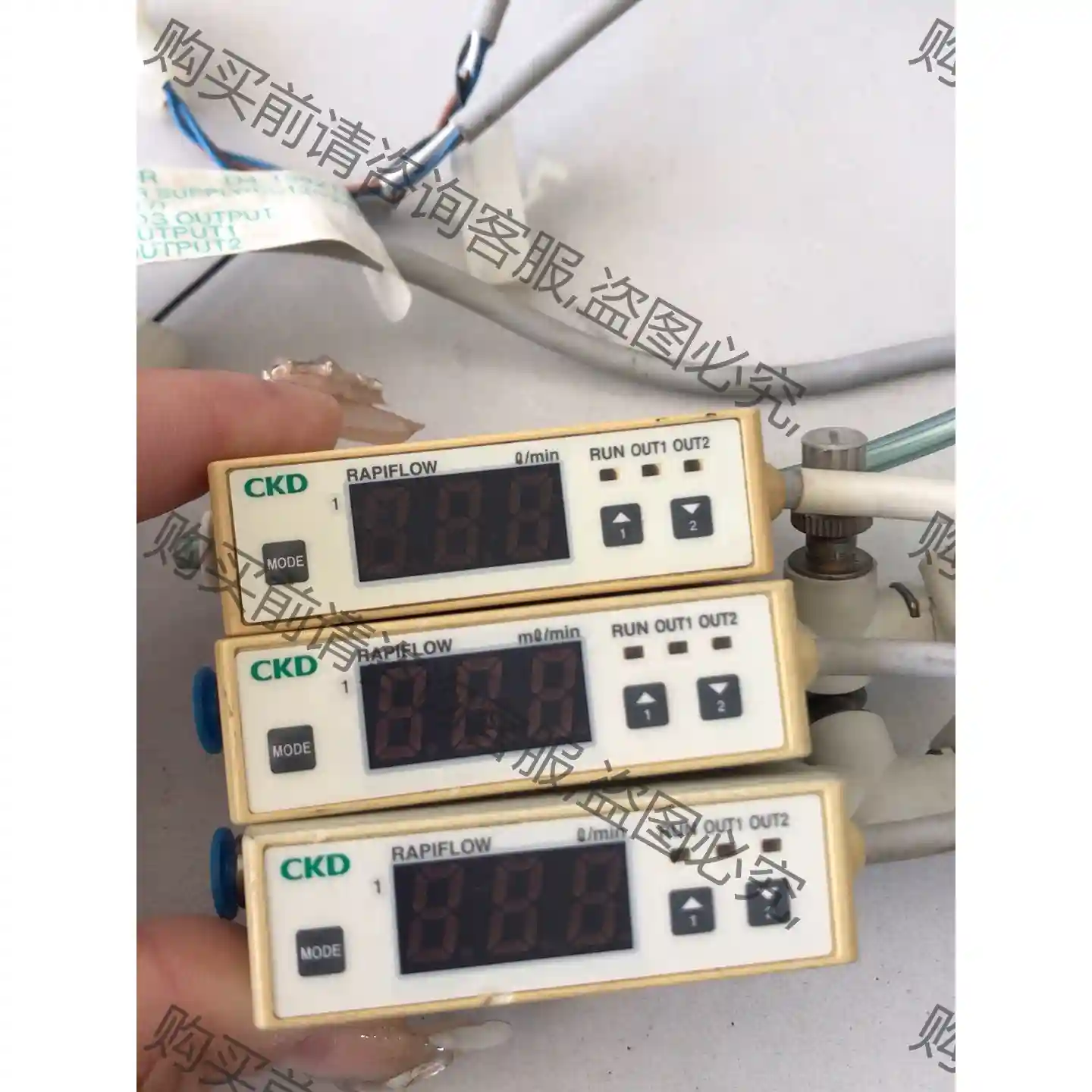 CKD流量计FSM-N-100-H4（1-10L/min）F 先议价 拆机货包好