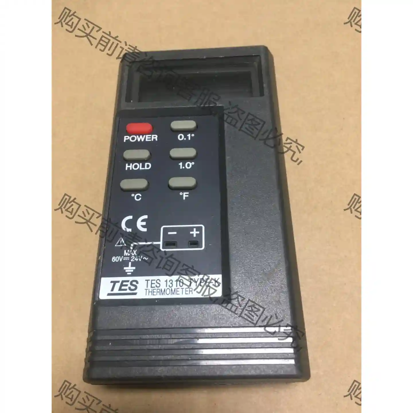 泰仕温度表TES-1310 高温快速电子测温仪 数显针式点温 先议价 拆