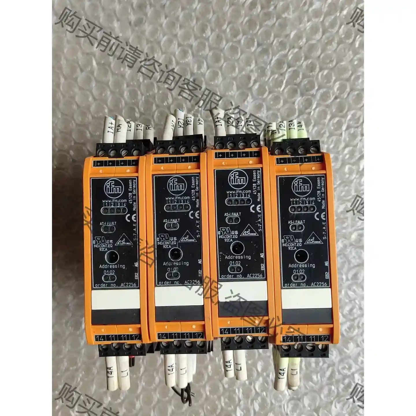 品牌型号 :易福门 IFM AS-i模块 AC225 先议价 拆机货包好