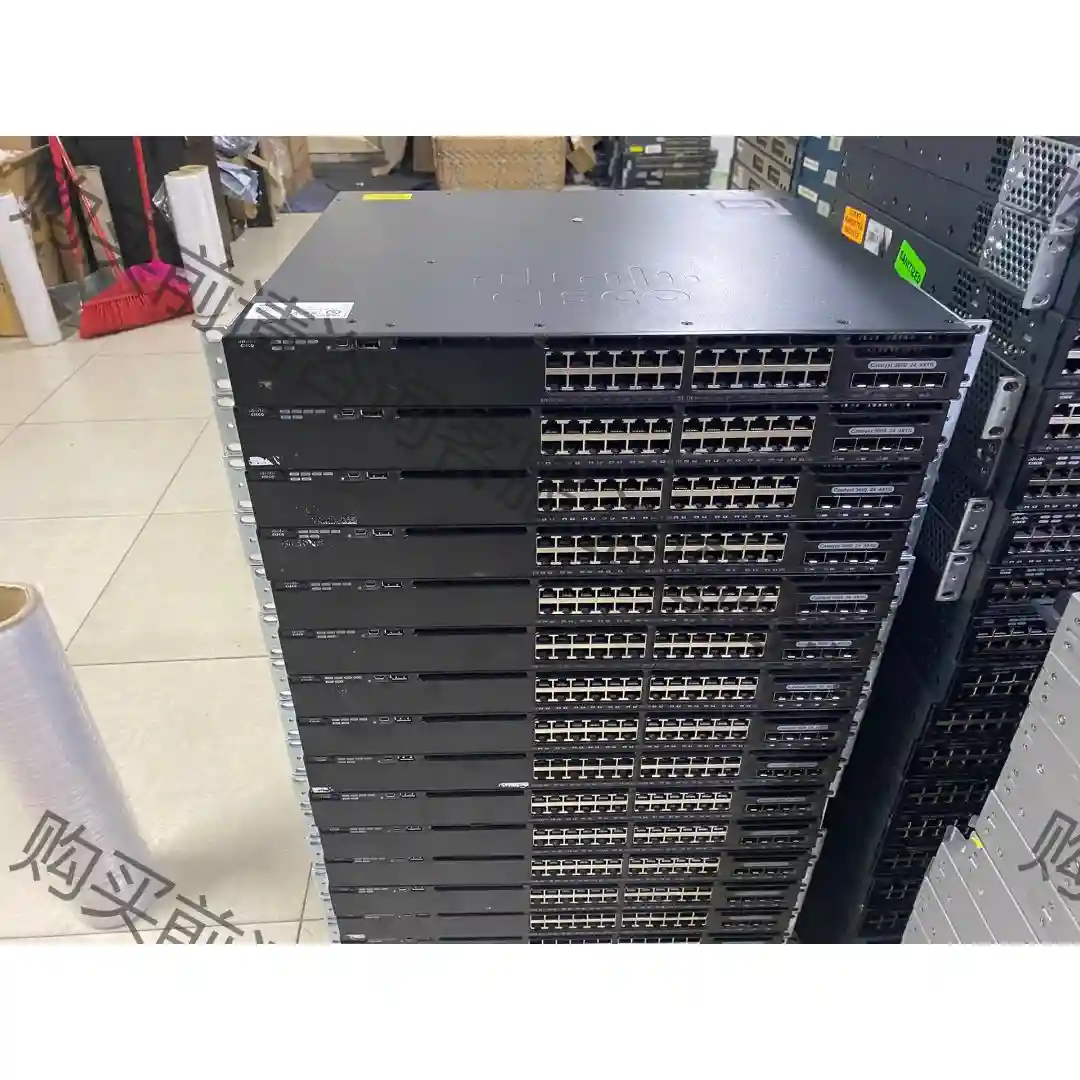 思科CISCO WS-C3650-24TS-S 24口千兆端 先议价 拆机货包好