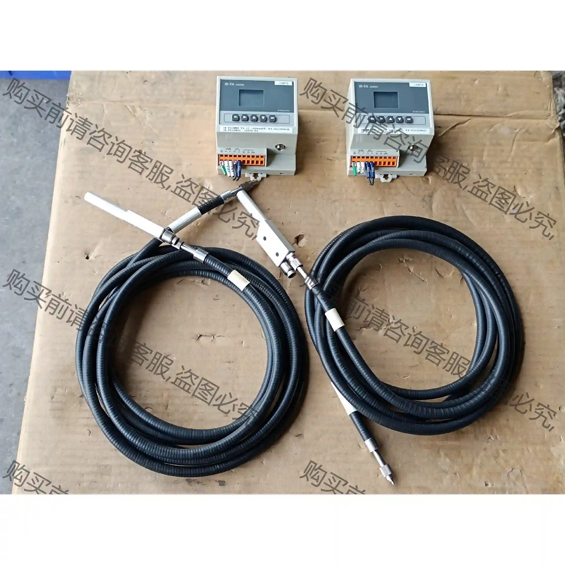 日本CHINO千野光纤式辐射温度仪测温仪IR-FA 先议价 拆机货包好