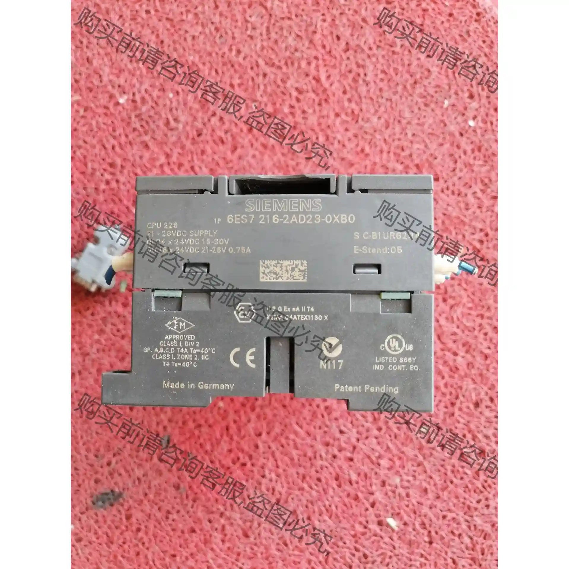 6ES7 216-2AD23-0XB0西门ziPLC S7-2 先议价 拆机货包好