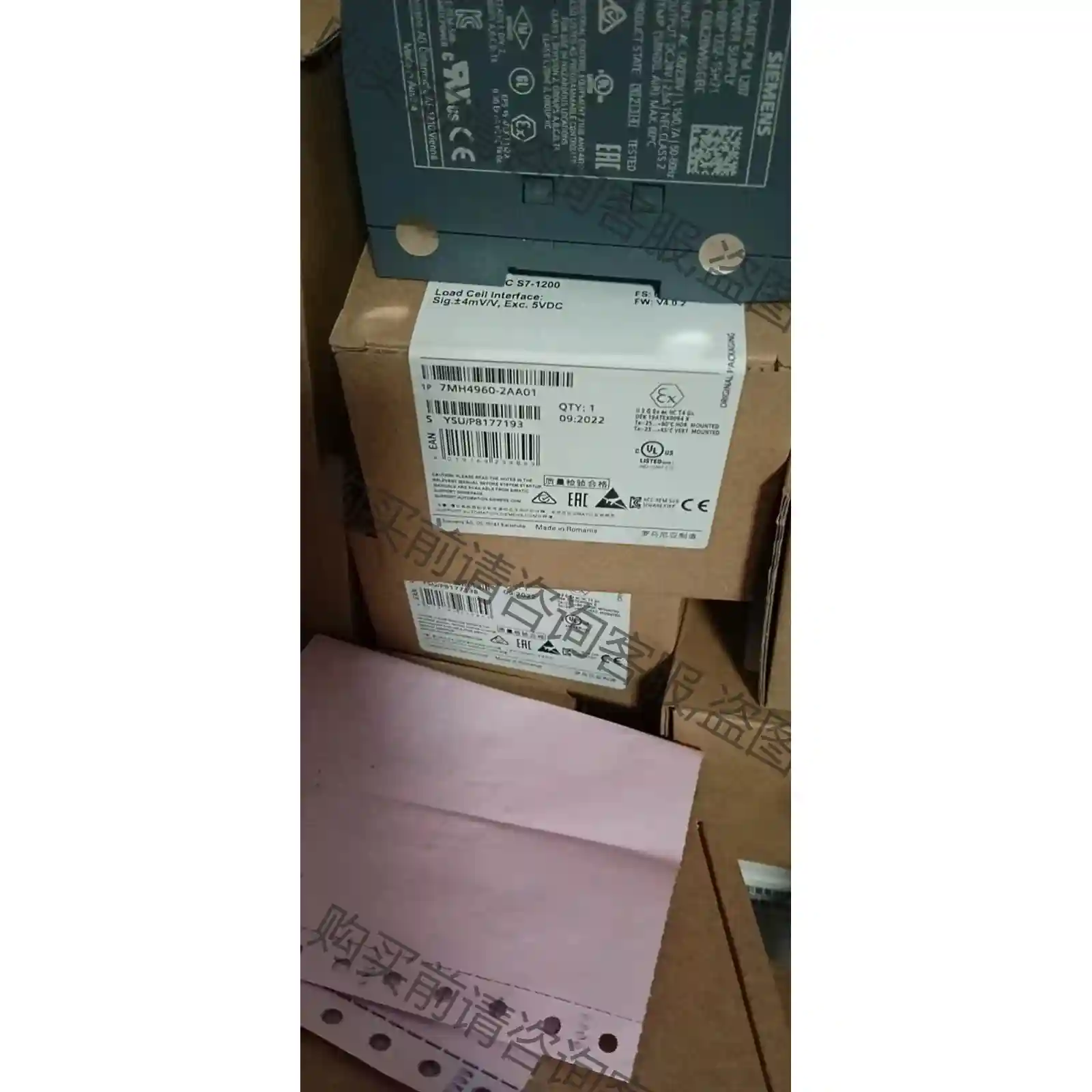 7MH4960-2AA01全新原装保内的，需要联系。 先议价 拆机货包好