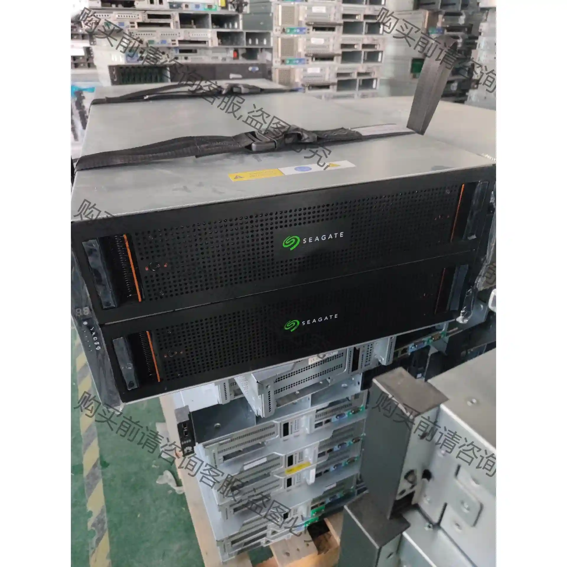 希捷SP-2584存储直连柜，12G接口，84盘位大容满盘架 先议价 拆机