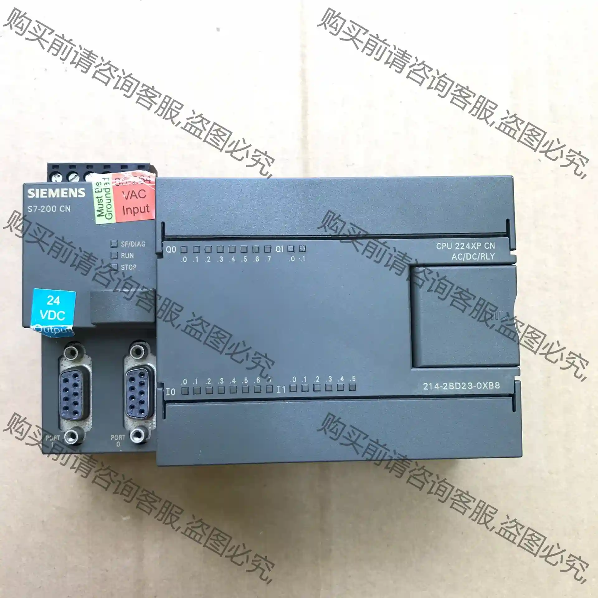 西门zi6ES7 214-2BD23-0XB8 原装拆机功能正 先议价 拆机货包好