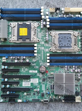 原装超微X9DR3-F双路X79 2011 C602服务器主 先议价 拆机货包好