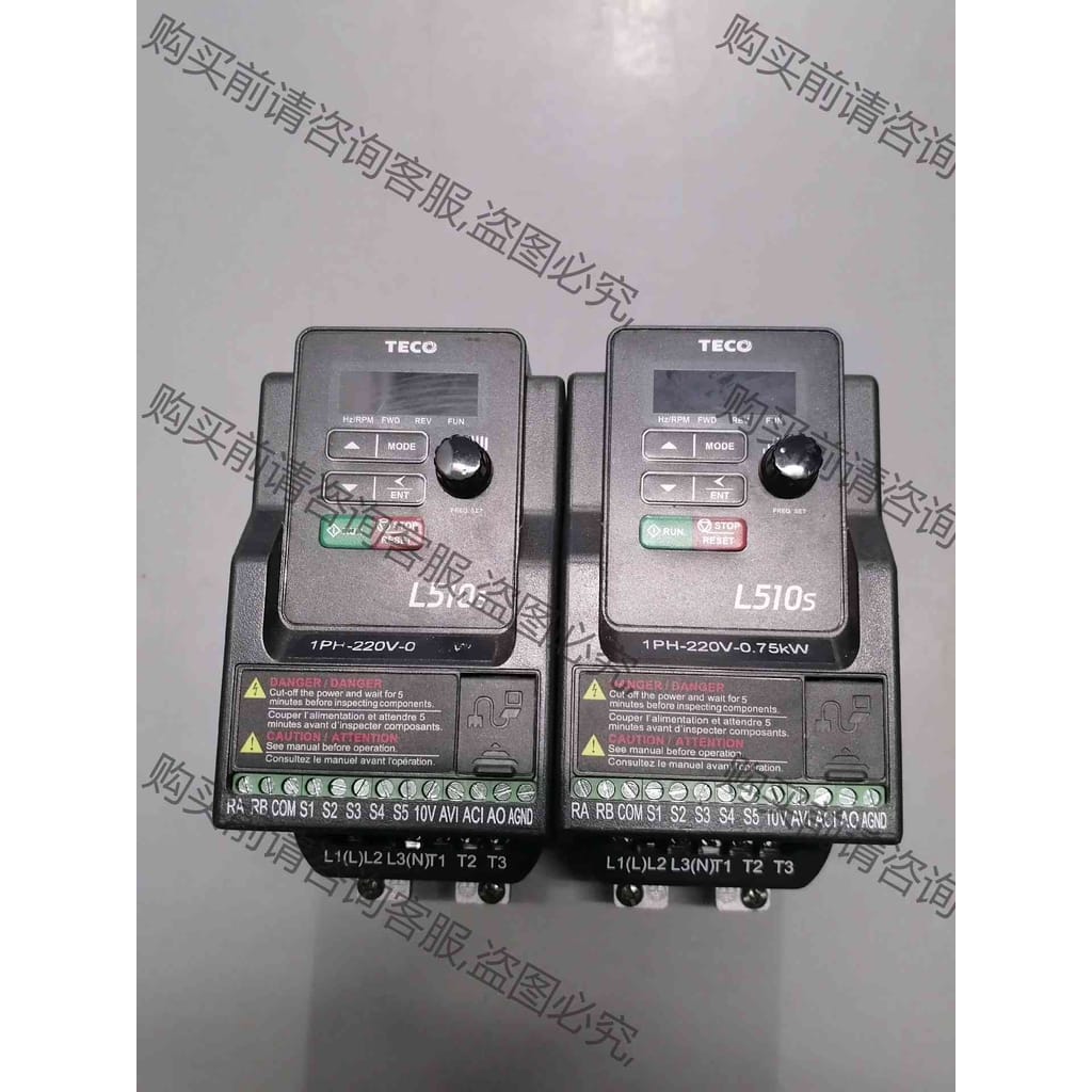 功能正常议价 #变频器东元L510-201-SH1-N，现货两个，便宜处理