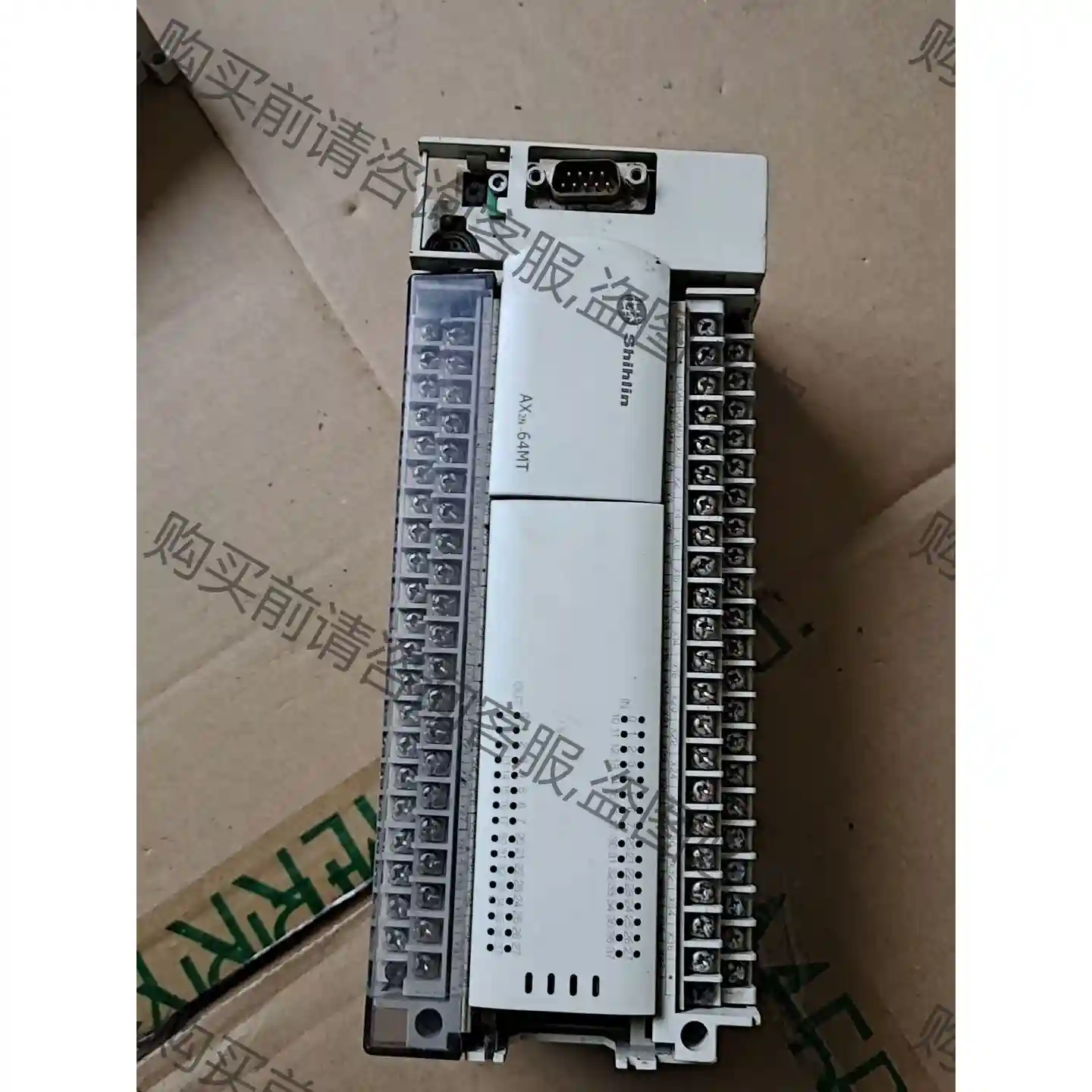士林PLC AX2N-64MT 实物拍摄 包好 先议价 拆机货包好