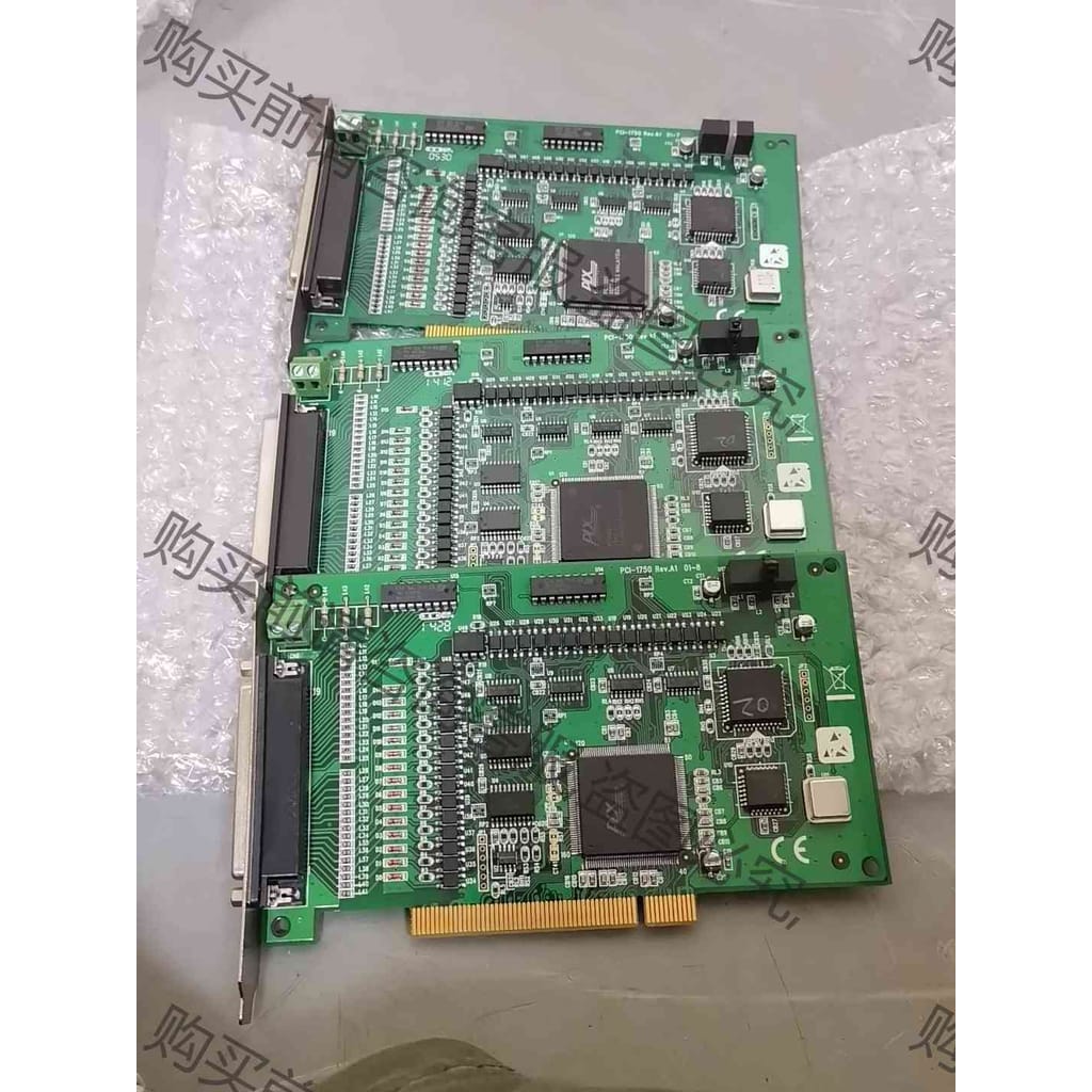 功能正常议价 研华PCI-1750 数据采集卡 32路隔离数字I/O计数器